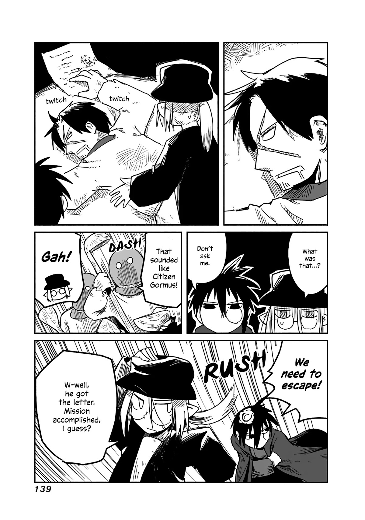 The Dragon, the Hero, and the Courier Chapter 18 page 30 - Chapter 18: The Children, the Smiles, and Reemployment