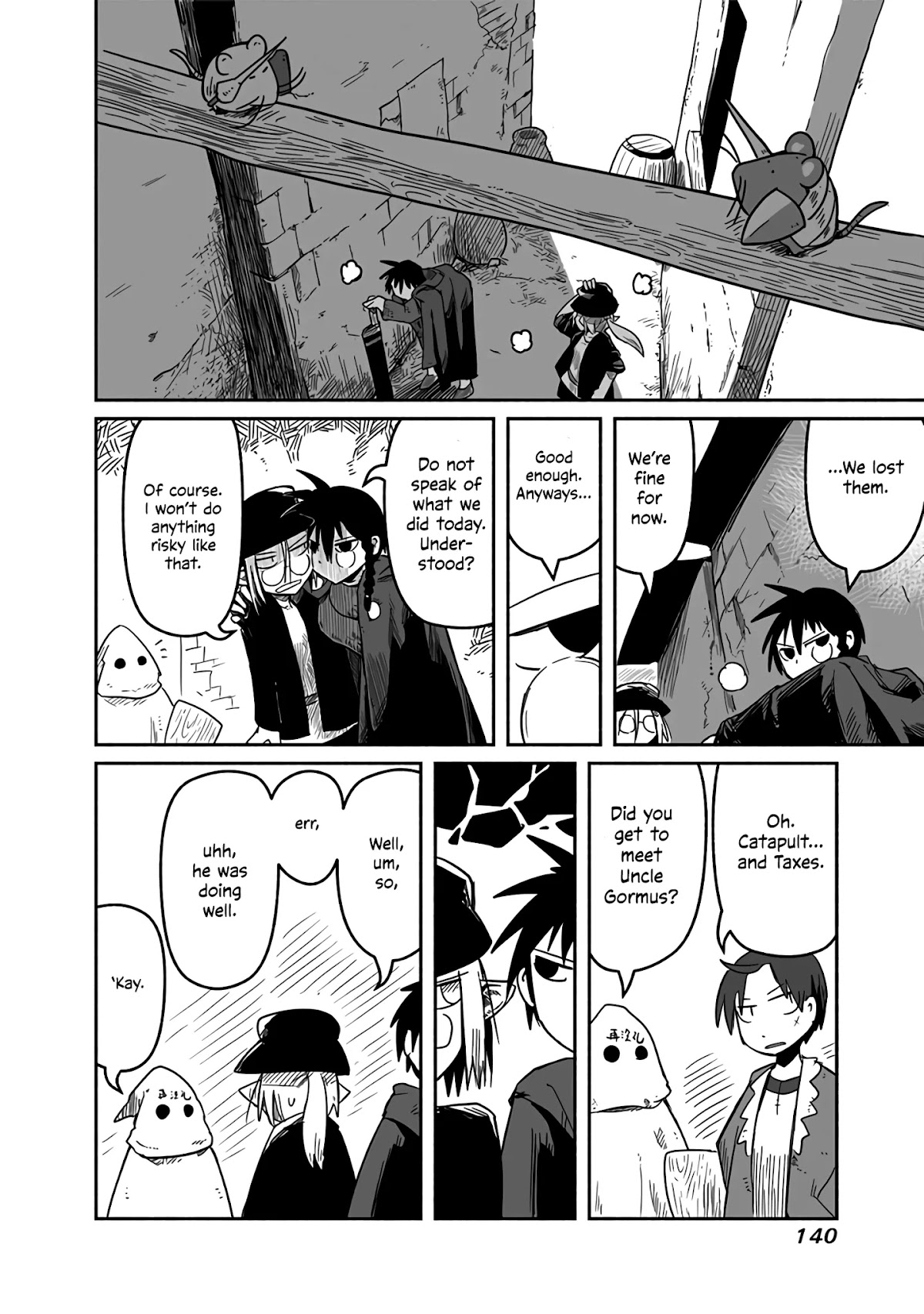 The Dragon, the Hero, and the Courier Chapter 18 page 31 - Chapter 18: The Children, the Smiles, and Reemployment