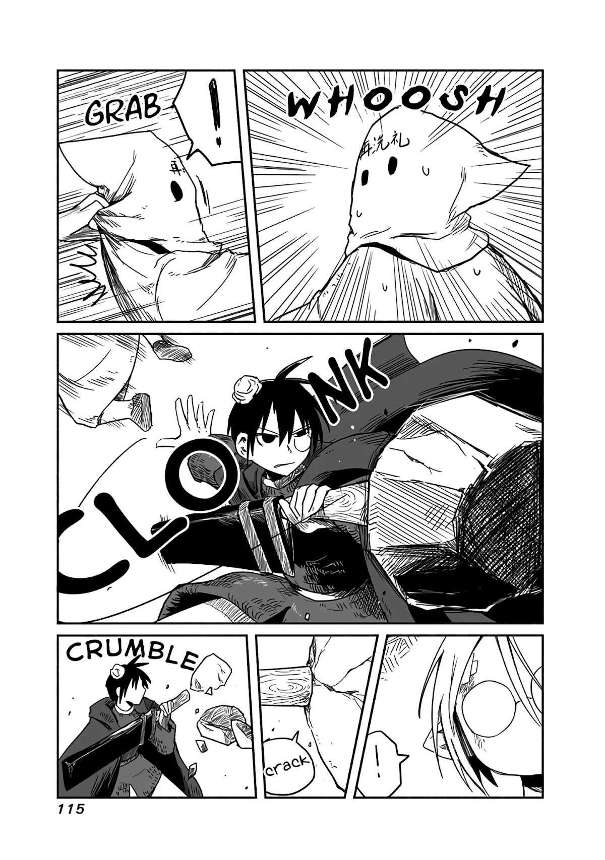 The Dragon, the Hero, and the Courier Chapter 18 page 6 - Chapter 18: The Children, the Smiles, and Reemployment