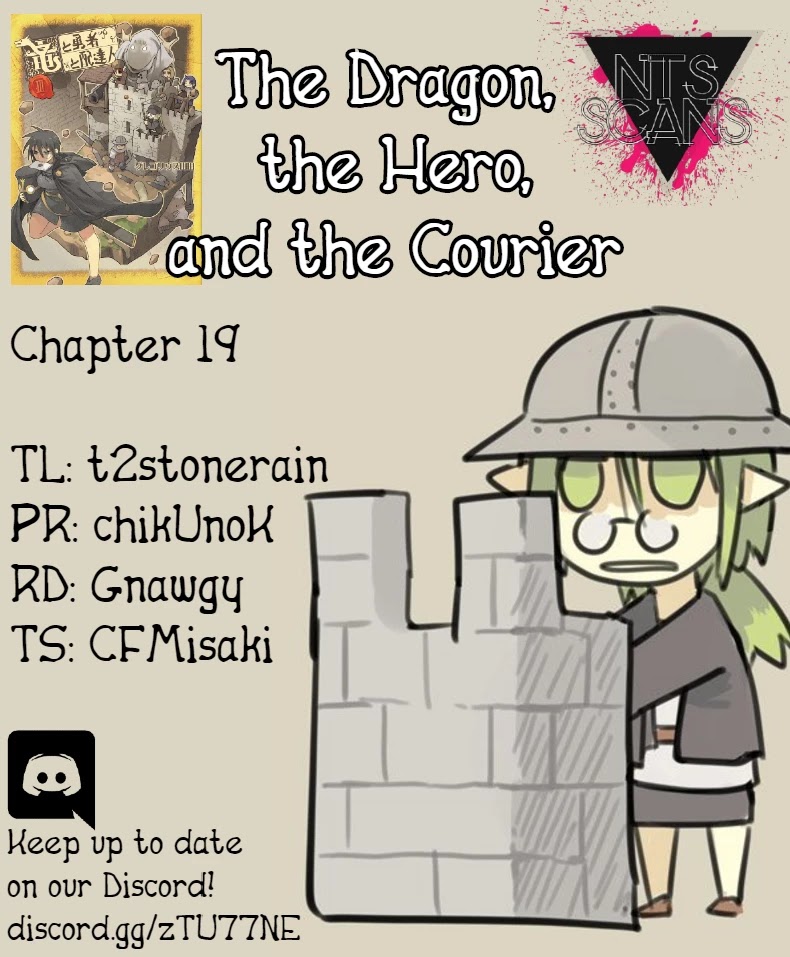 The Dragon, the Hero, and the Courier Chapter 19 page 1 - Chapter 19: The Walls, the Monsters, and the Harvest Festival