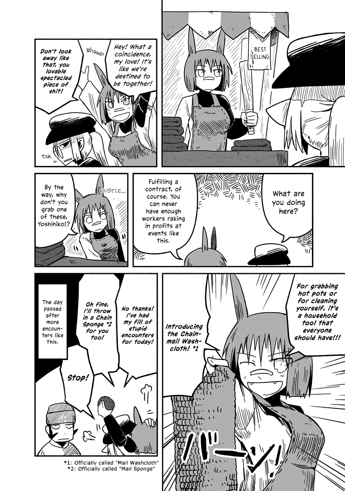 The Dragon, the Hero, and the Courier Chapter 19 page 11 - Chapter 19: The Walls, the Monsters, and the Harvest Festival