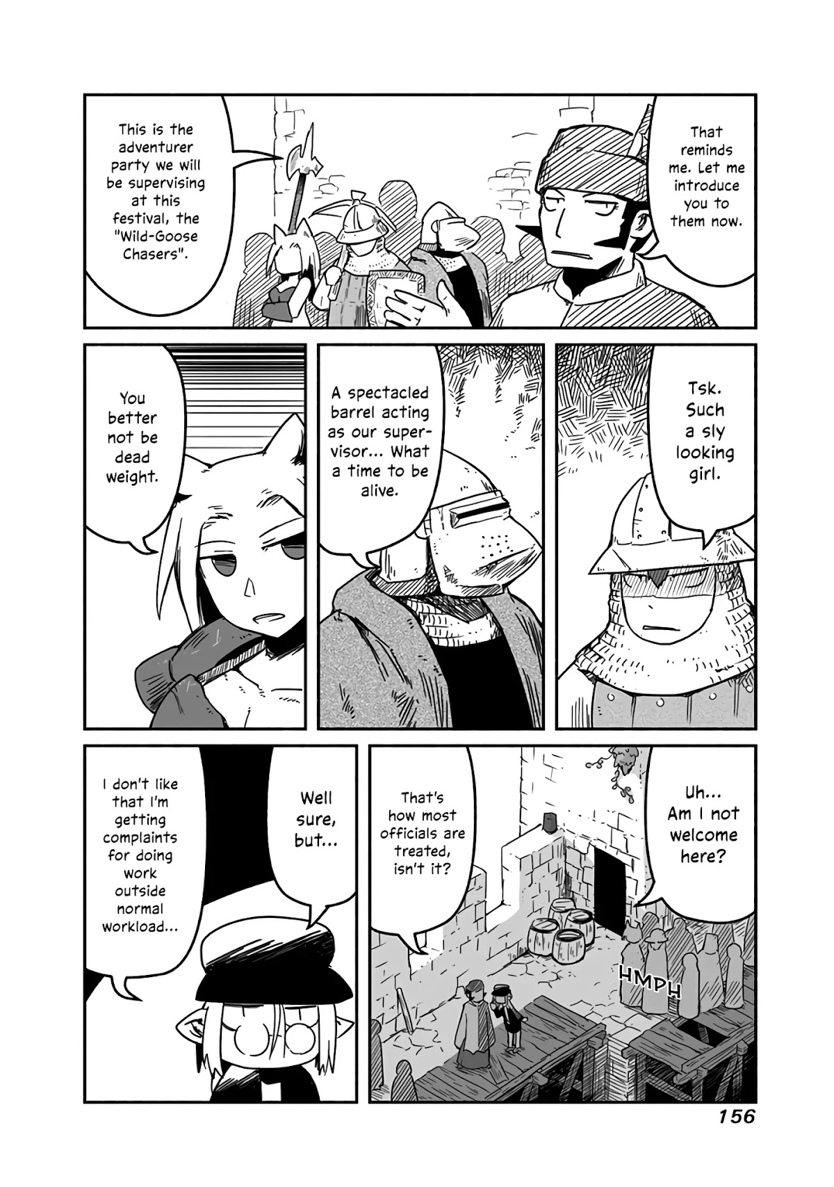 The Dragon, the Hero, and the Courier Chapter 19 page 13 - Chapter 19: The Walls, the Monsters, and the Harvest Festival