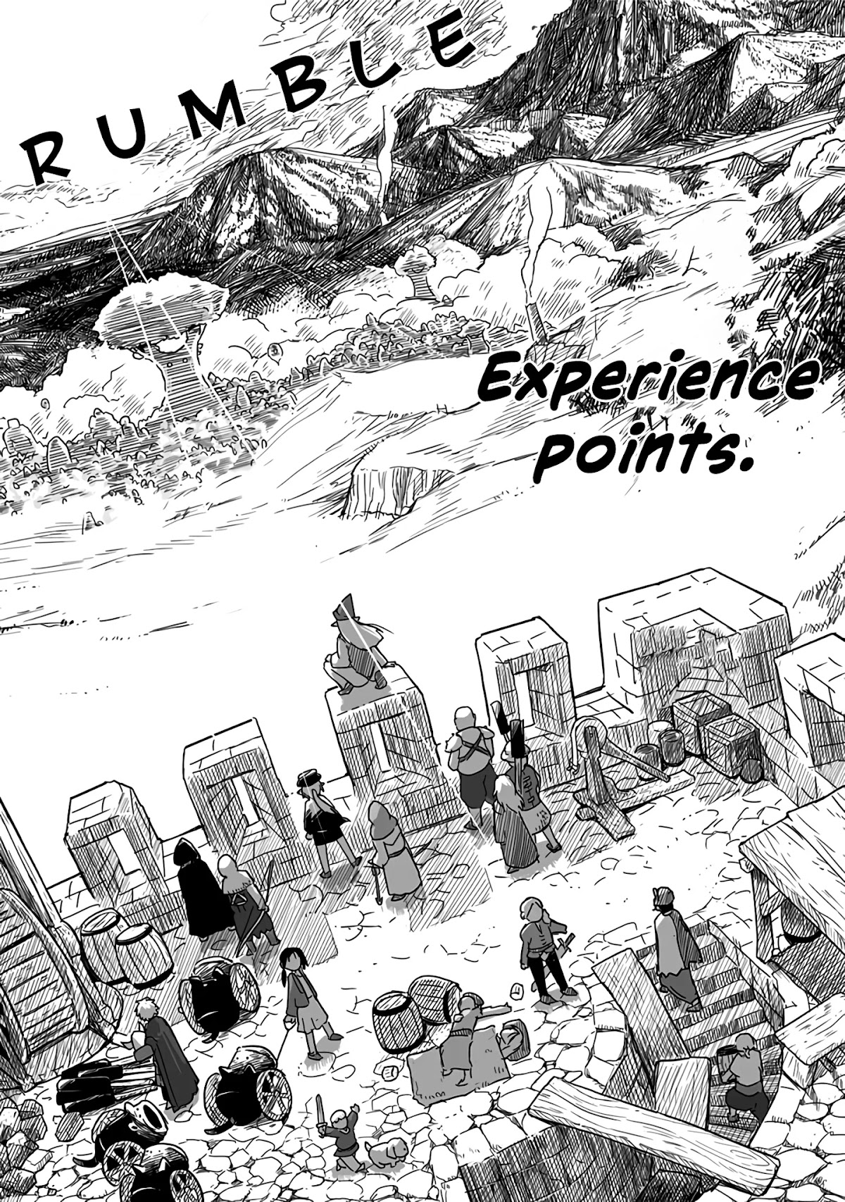 The Dragon, the Hero, and the Courier Chapter 19 page 15 - Chapter 19: The Walls, the Monsters, and the Harvest Festival