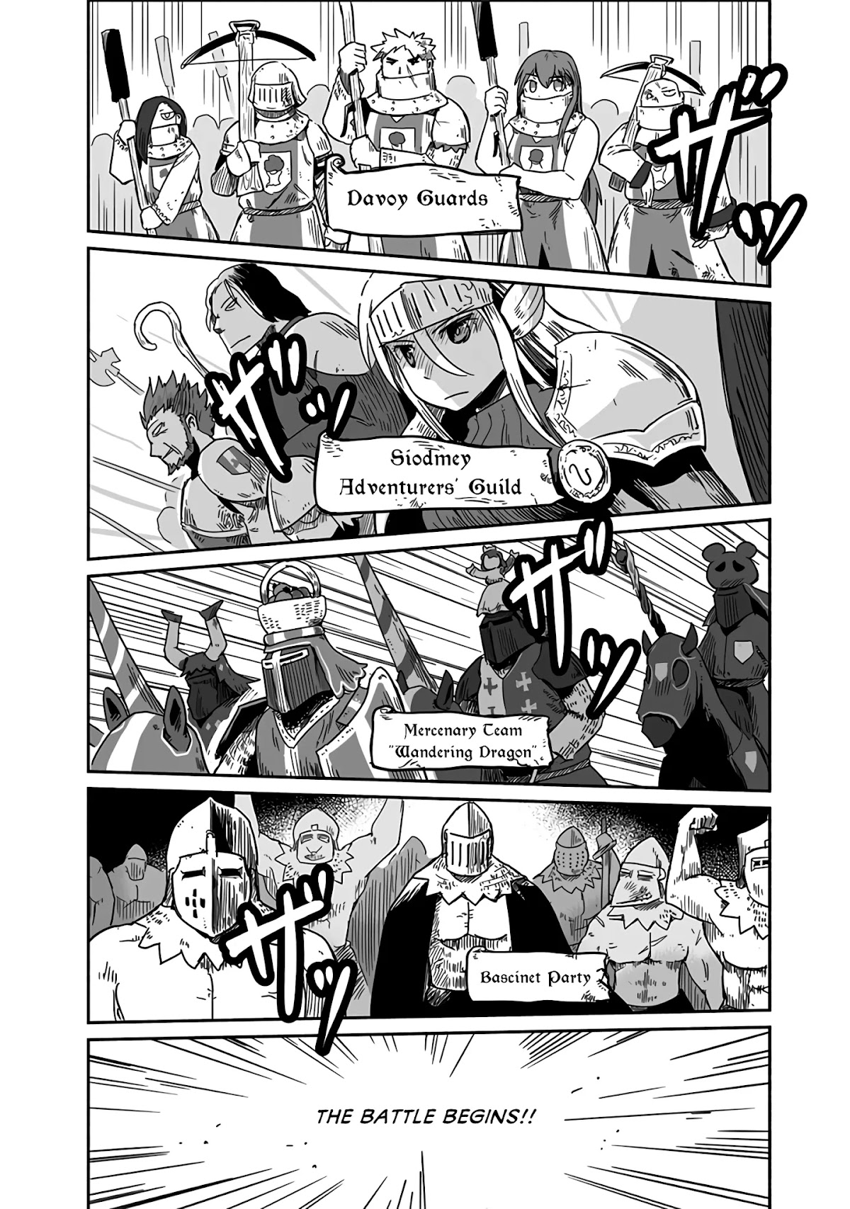The Dragon, the Hero, and the Courier Chapter 19 page 17 - Chapter 19: The Walls, the Monsters, and the Harvest Festival