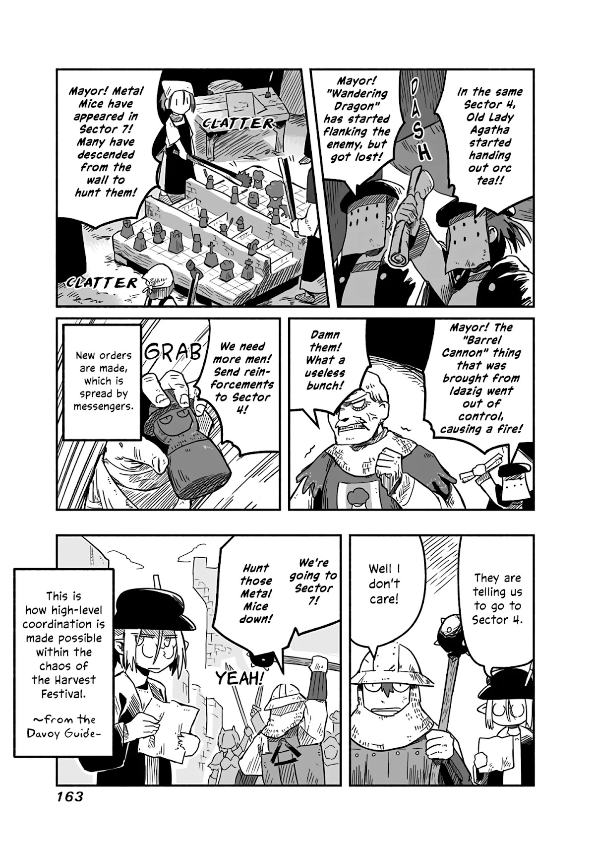 The Dragon, the Hero, and the Courier Chapter 19 page 20 - Chapter 19: The Walls, the Monsters, and the Harvest Festival