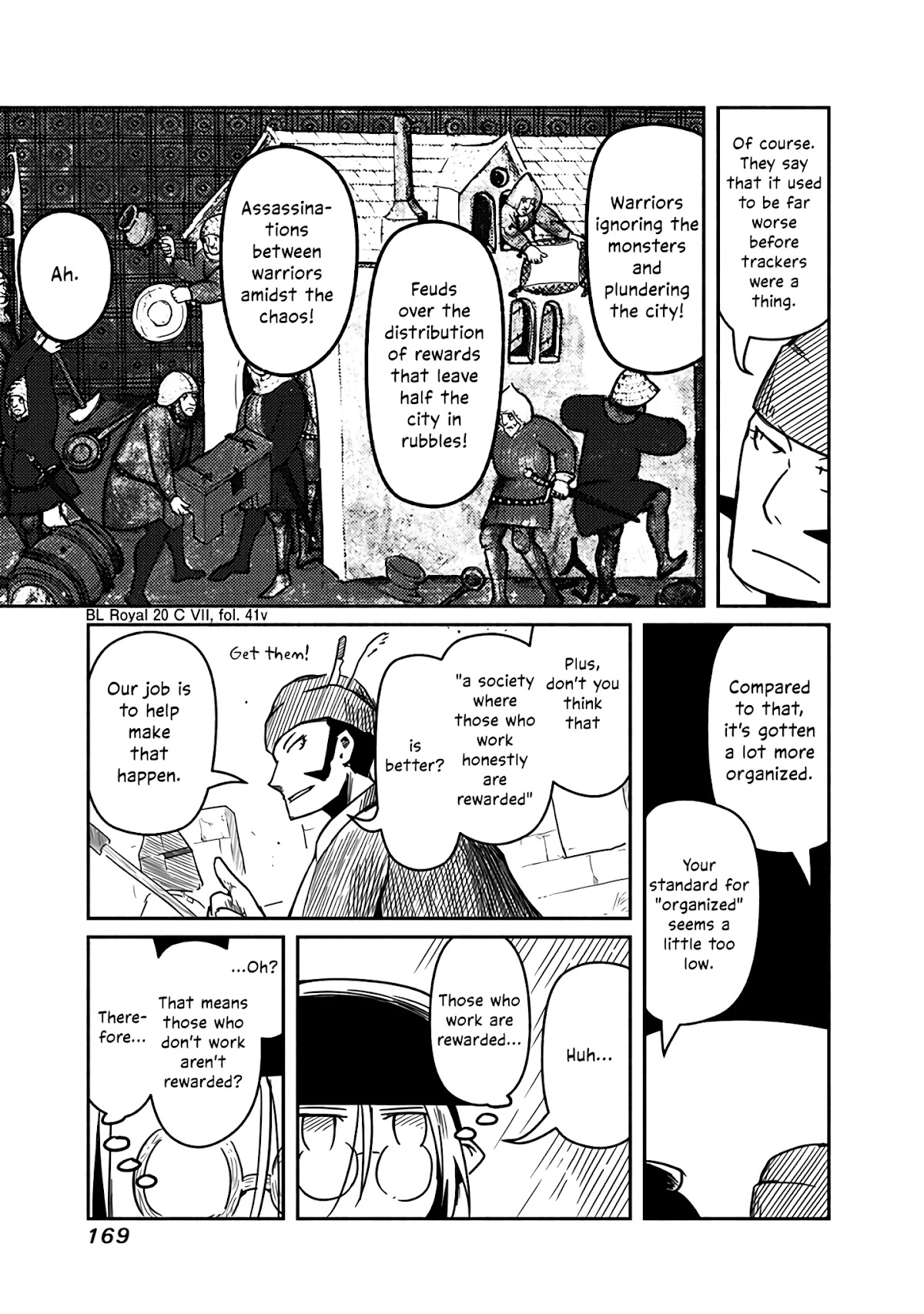 The Dragon, the Hero, and the Courier Chapter 19 page 26 - Chapter 19: The Walls, the Monsters, and the Harvest Festival