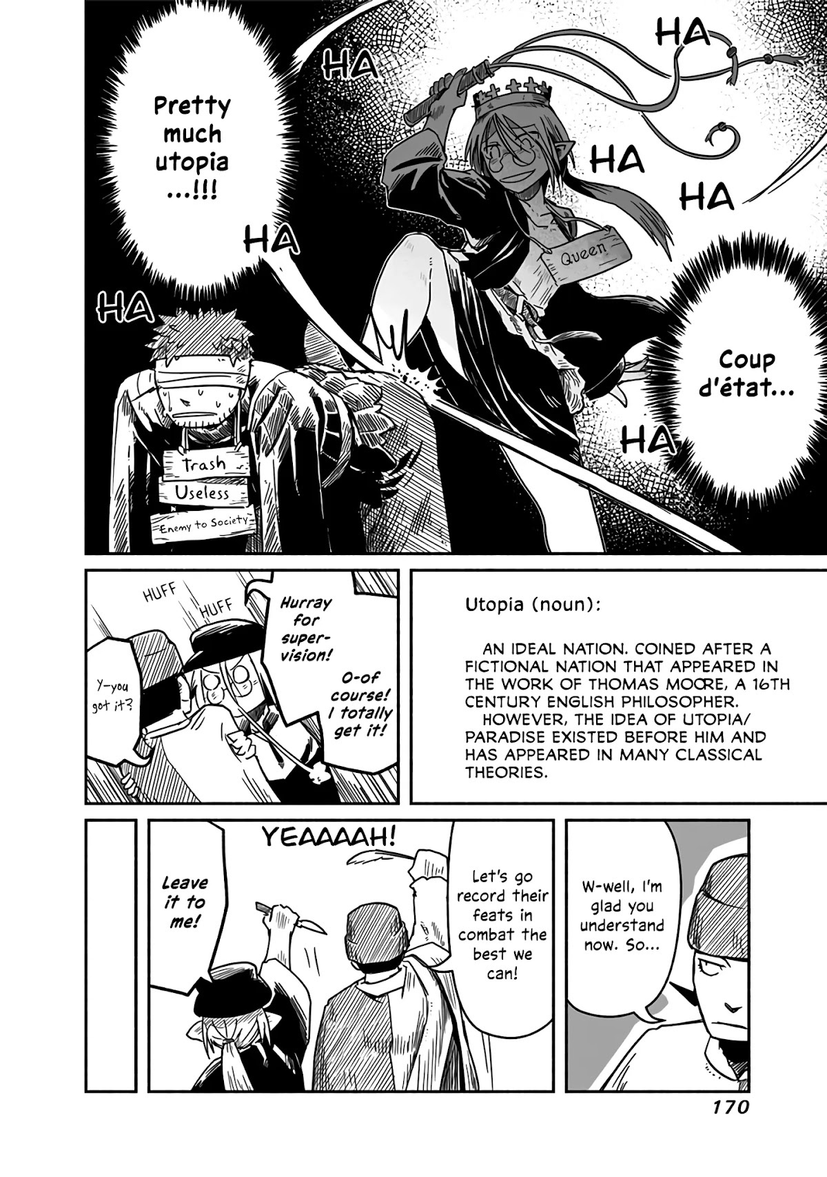 The Dragon, the Hero, and the Courier Chapter 19 page 27 - Chapter 19: The Walls, the Monsters, and the Harvest Festival