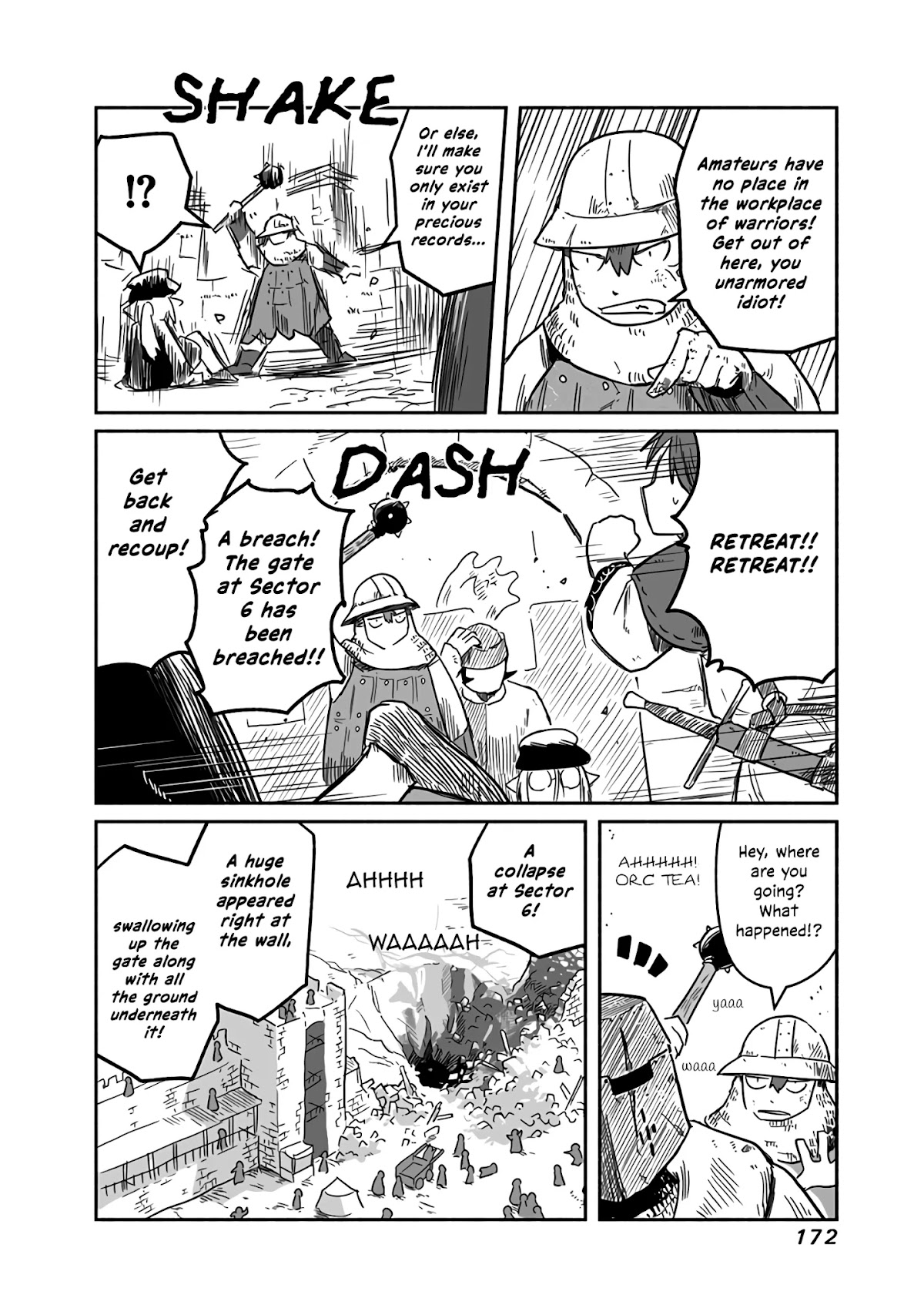 The Dragon, the Hero, and the Courier Chapter 19 page 29 - Chapter 19: The Walls, the Monsters, and the Harvest Festival