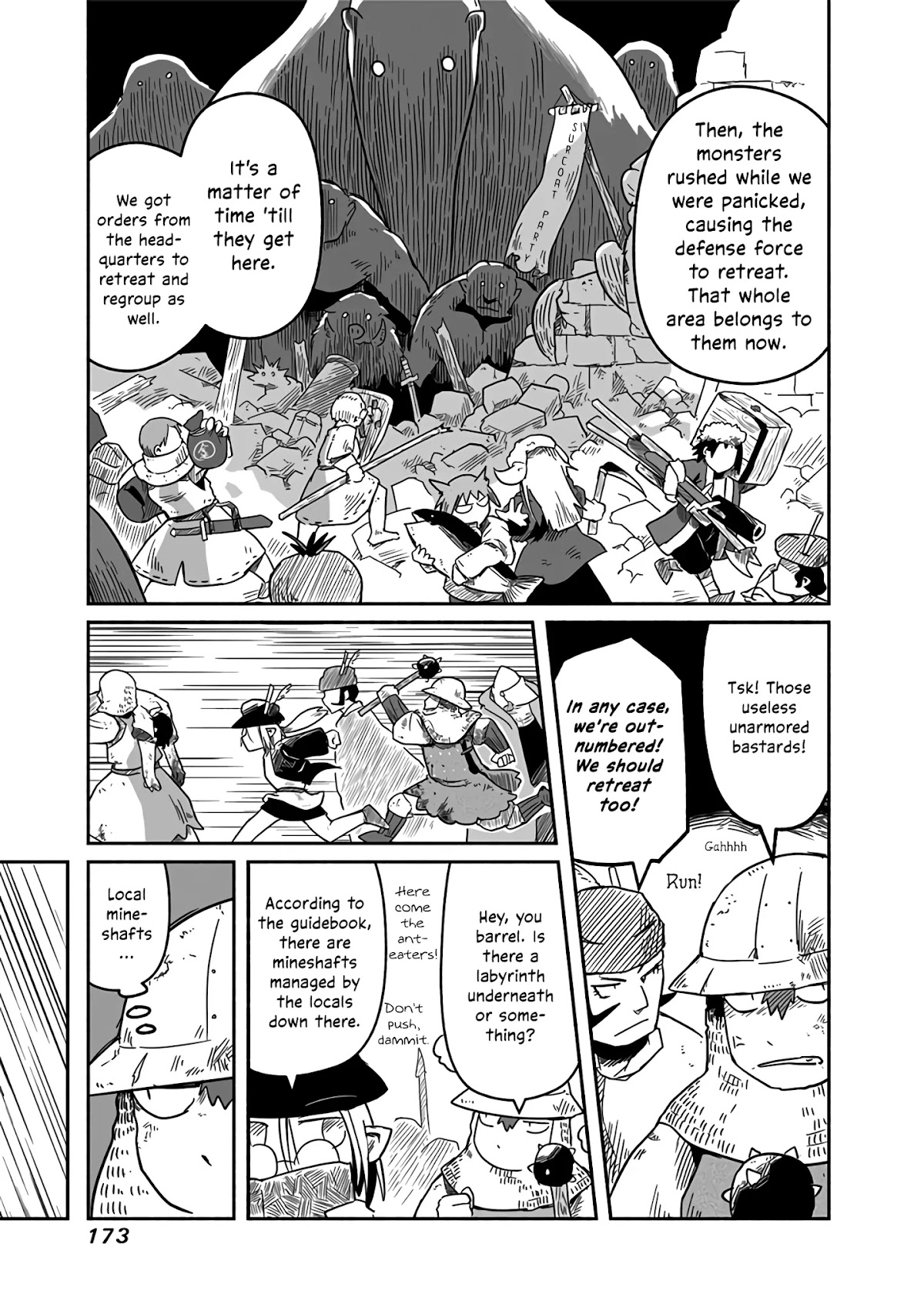 The Dragon, the Hero, and the Courier Chapter 19 page 30 - Chapter 19: The Walls, the Monsters, and the Harvest Festival