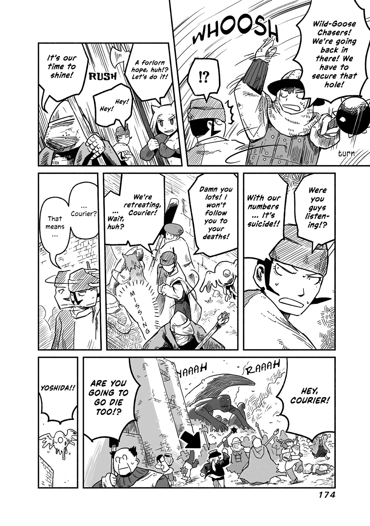 The Dragon, the Hero, and the Courier Chapter 19 page 31 - Chapter 19: The Walls, the Monsters, and the Harvest Festival