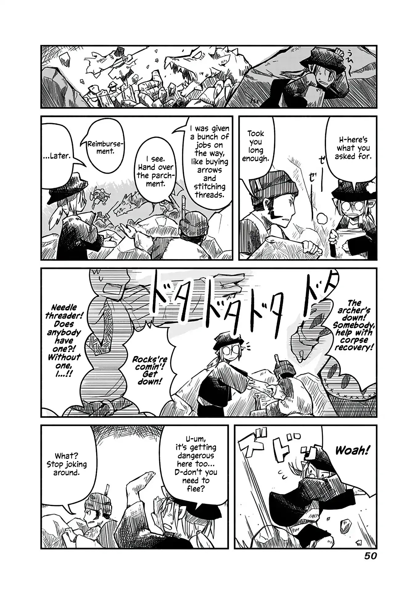 The Dragon, the Hero, and the Courier Chapter 2 page 10 - Chapter 2: The Dragon, the Hero, and the Courier