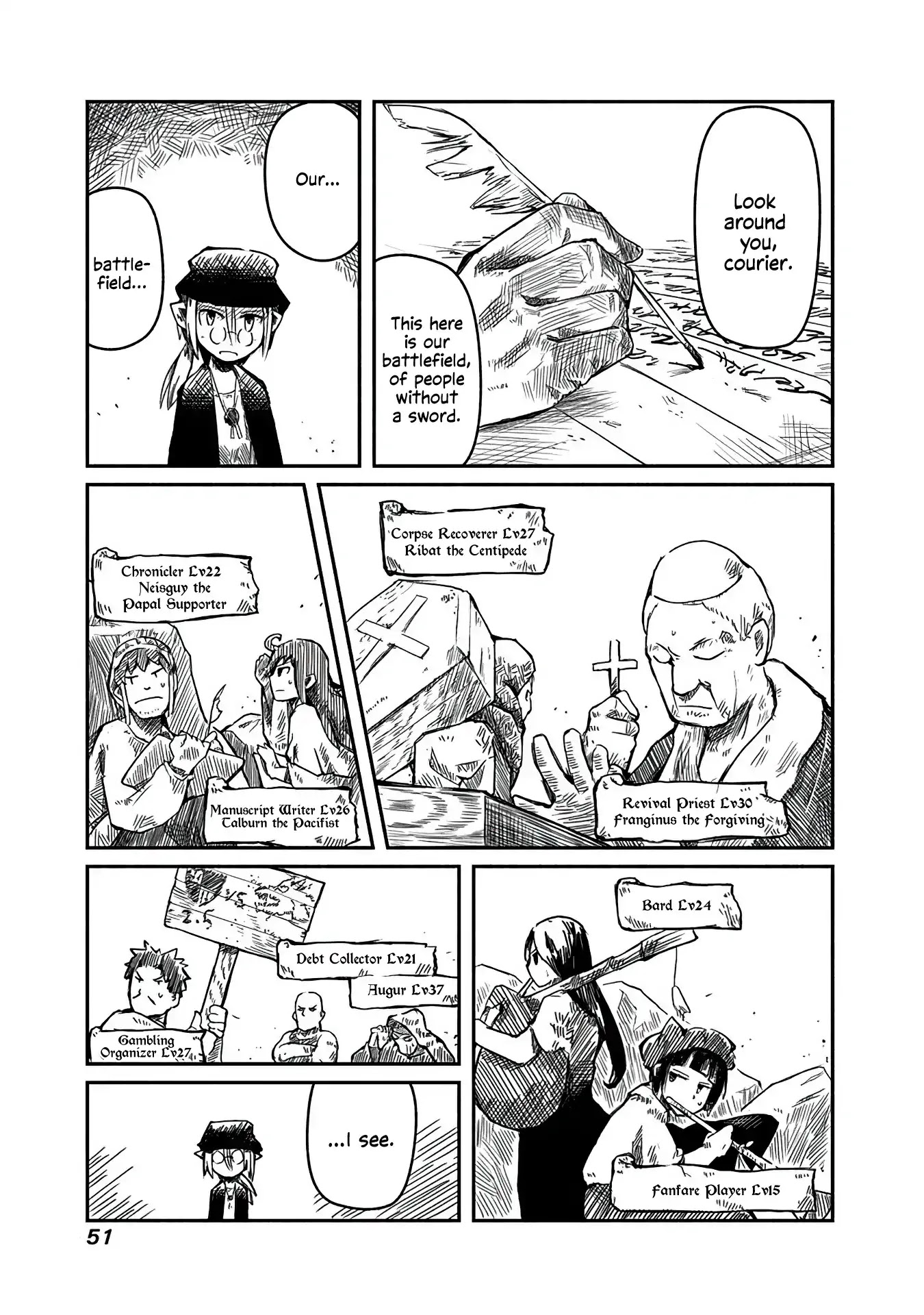 The Dragon, the Hero, and the Courier Chapter 2 page 11 - Chapter 2: The Dragon, the Hero, and the Courier