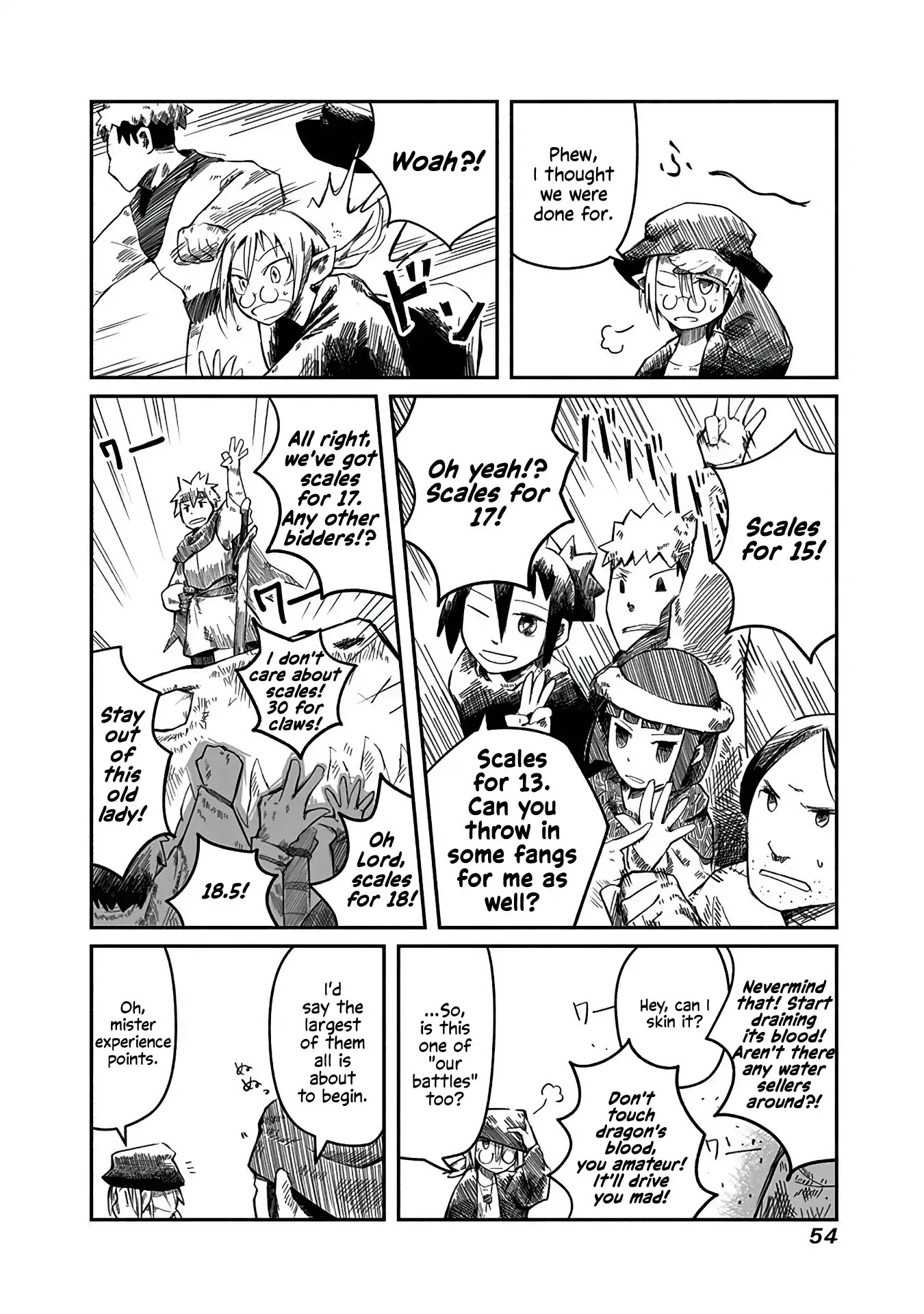 The Dragon, the Hero, and the Courier Chapter 2 page 14 - Chapter 2: The Dragon, the Hero, and the Courier