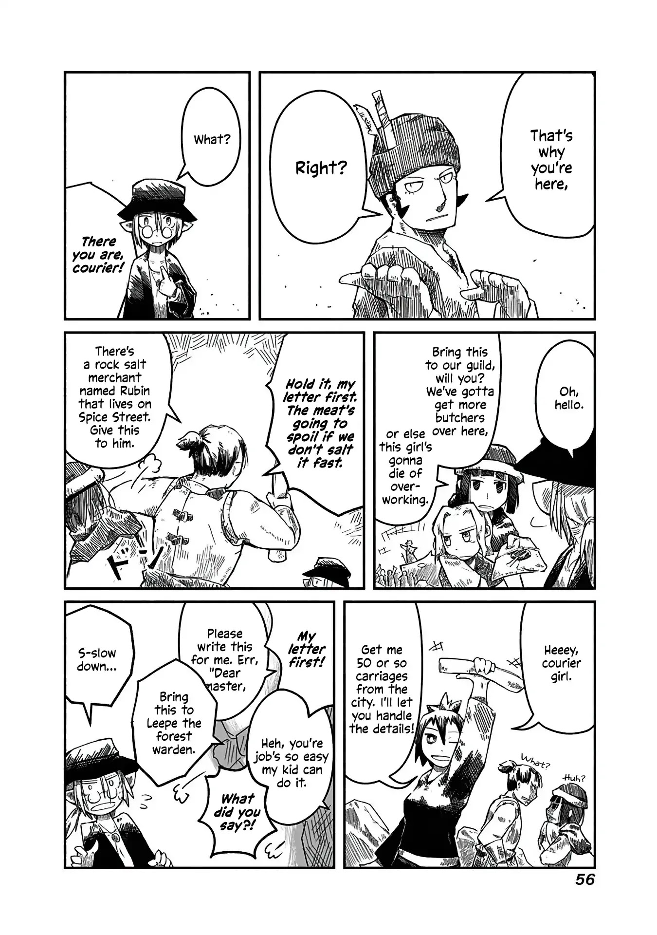 The Dragon, the Hero, and the Courier Chapter 2 page 16 - Chapter 2: The Dragon, the Hero, and the Courier