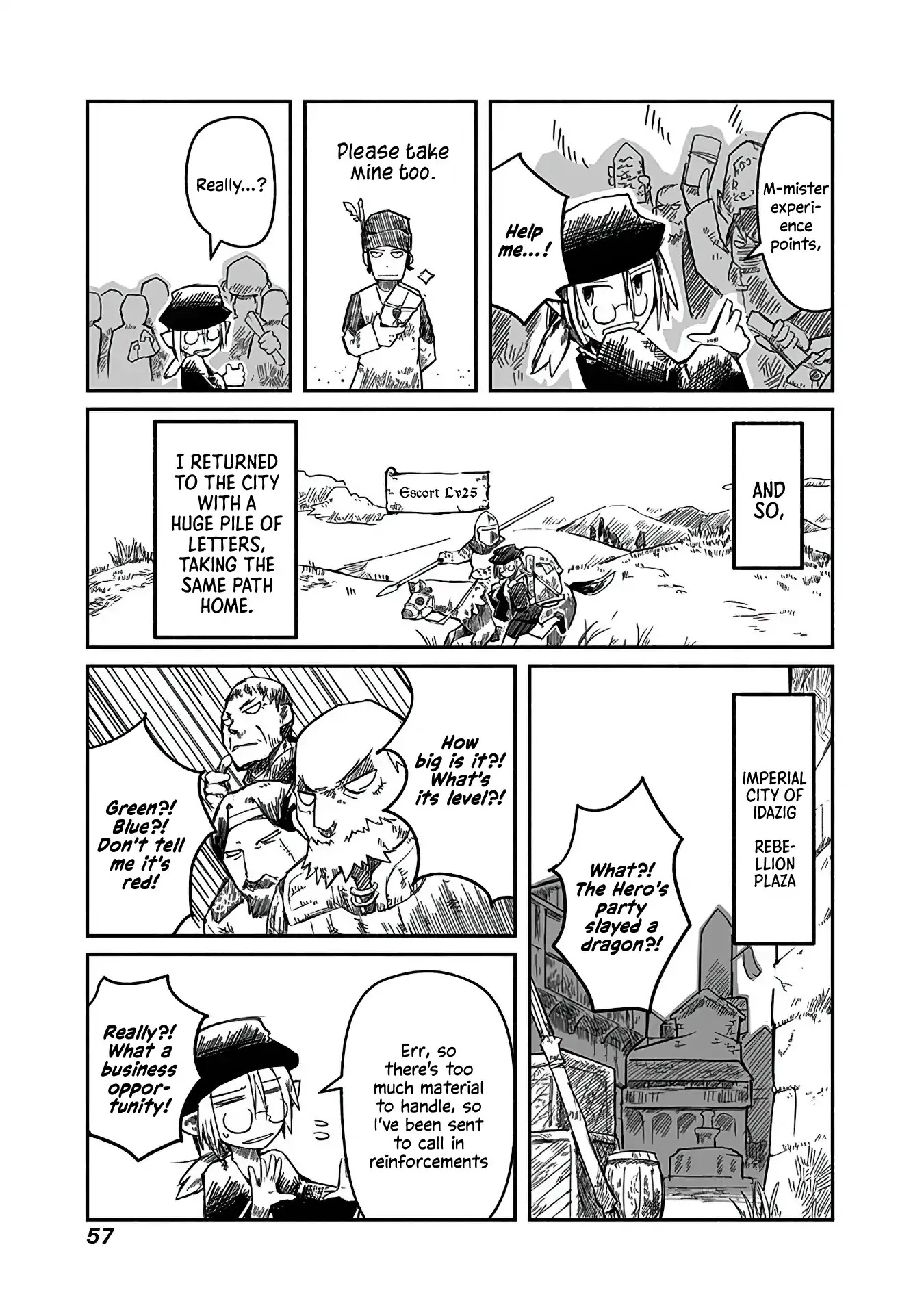 The Dragon, the Hero, and the Courier Chapter 2 page 17 - Chapter 2: The Dragon, the Hero, and the Courier