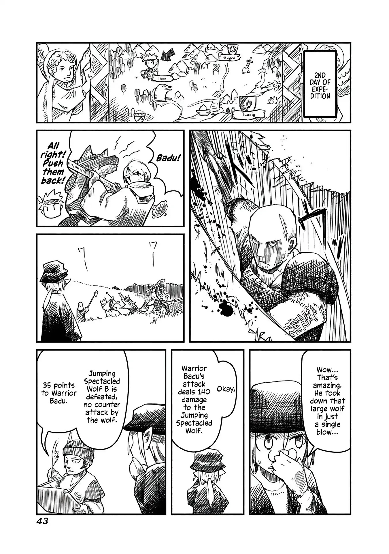 The Dragon, the Hero, and the Courier Chapter 2 page 4 - Chapter 2: The Dragon, the Hero, and the Courier