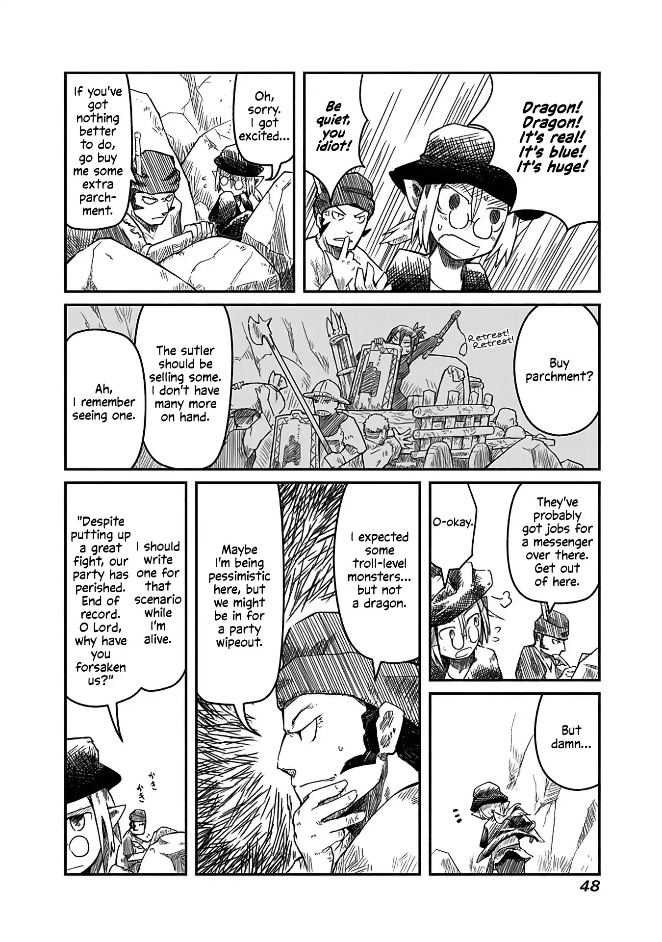 The Dragon, the Hero, and the Courier Chapter 2 page 8 - Chapter 2: The Dragon, the Hero, and the Courier