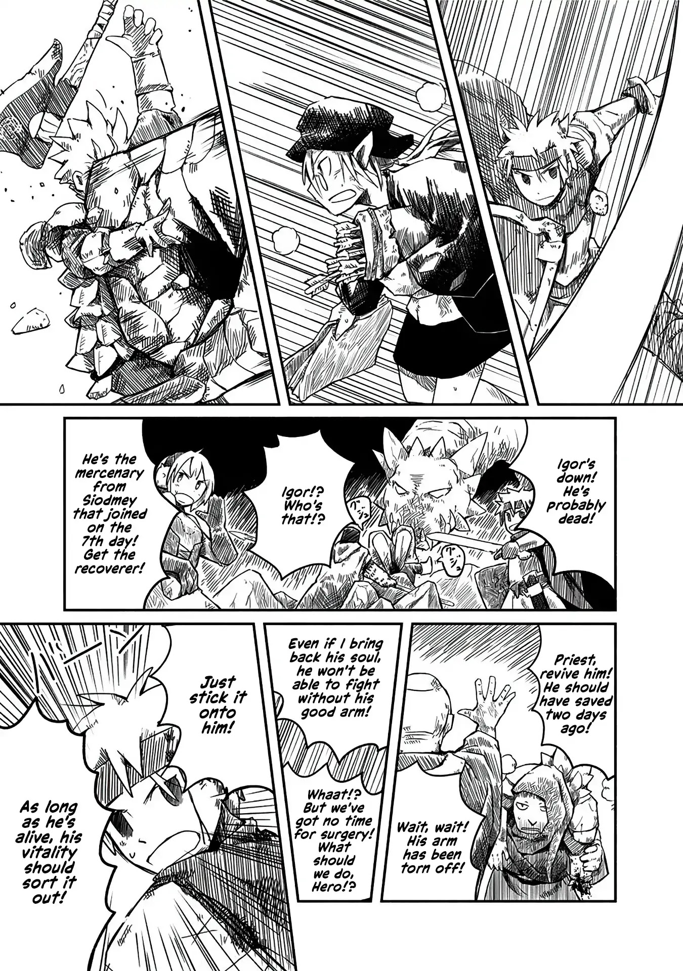 The Dragon, the Hero, and the Courier Chapter 2 page 9 - Chapter 2: The Dragon, the Hero, and the Courier
