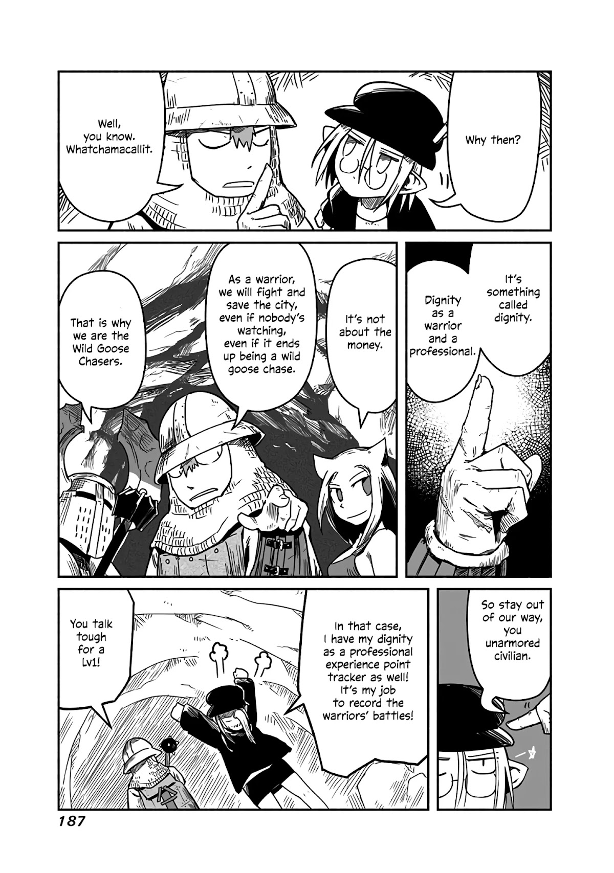 The Dragon, the Hero, and the Courier Chapter 20 page 12 - Chapter 20: The Warriors, the Others, and the Harvest Festival