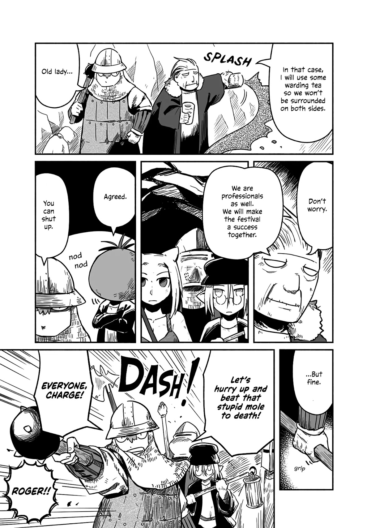 The Dragon, the Hero, and the Courier Chapter 20 page 14 - Chapter 20: The Warriors, the Others, and the Harvest Festival