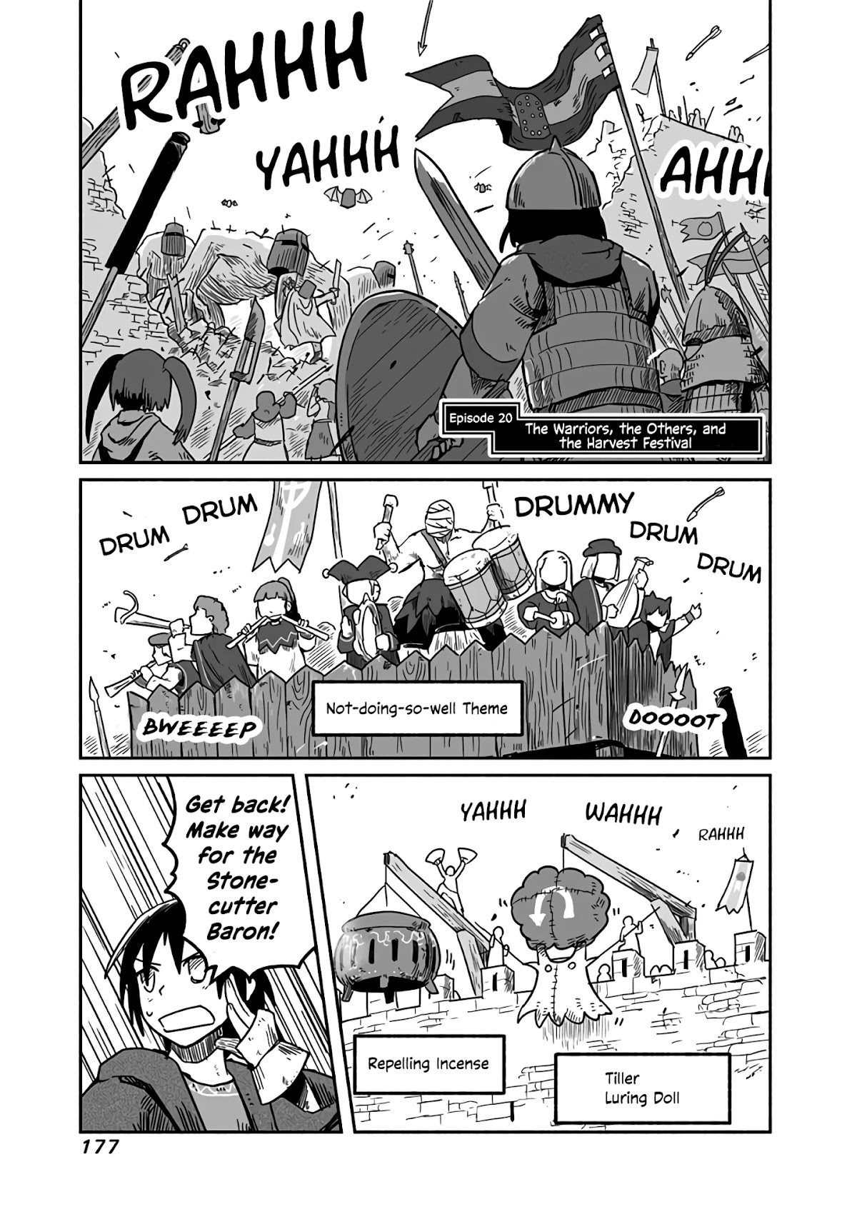 The Dragon, the Hero, and the Courier Chapter 20 page 2 - Chapter 20: The Warriors, the Others, and the Harvest Festival