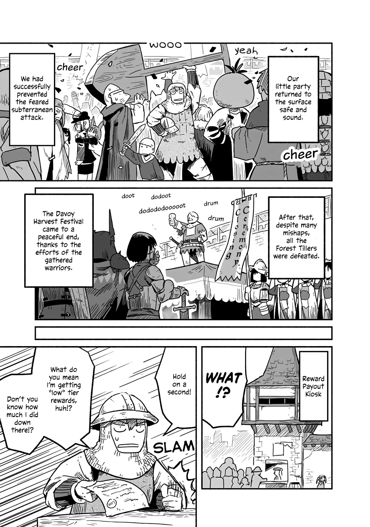 The Dragon, the Hero, and the Courier Chapter 20 page 34 - Chapter 20: The Warriors, the Others, and the Harvest Festival