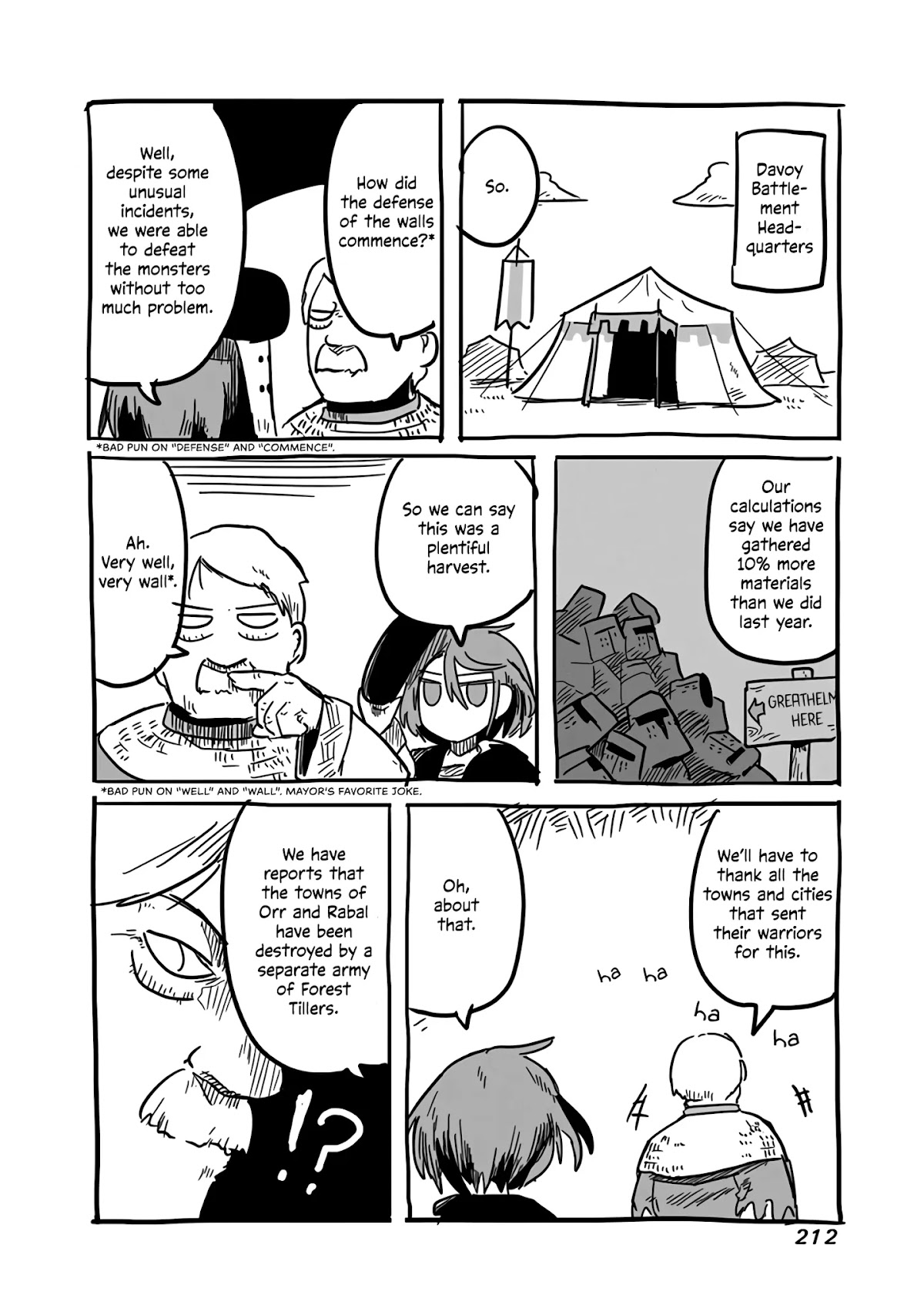 The Dragon, the Hero, and the Courier Chapter 20 page 37 - Chapter 20: The Warriors, the Others, and the Harvest Festival