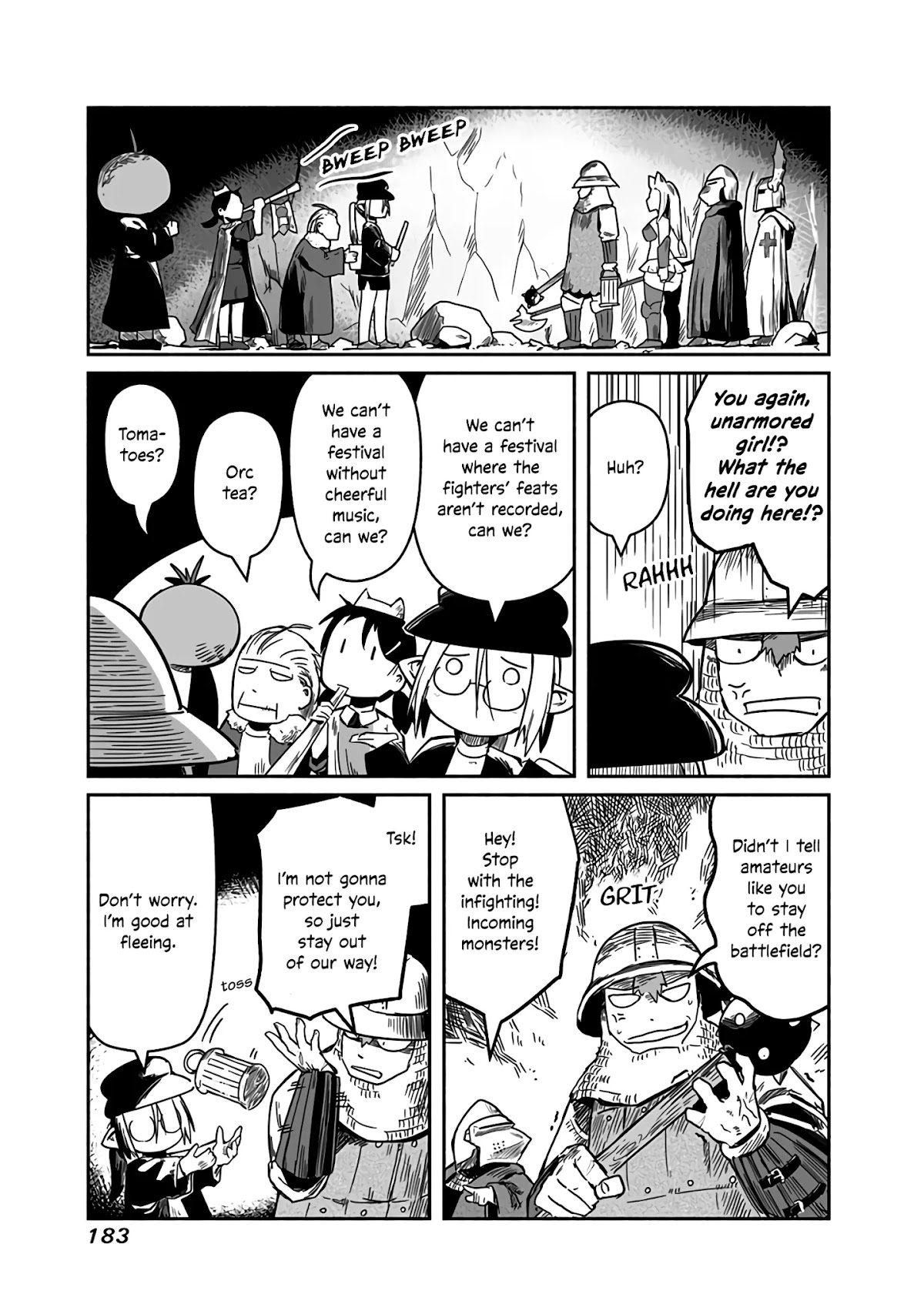 The Dragon, the Hero, and the Courier Chapter 20 page 8 - Chapter 20: The Warriors, the Others, and the Harvest Festival