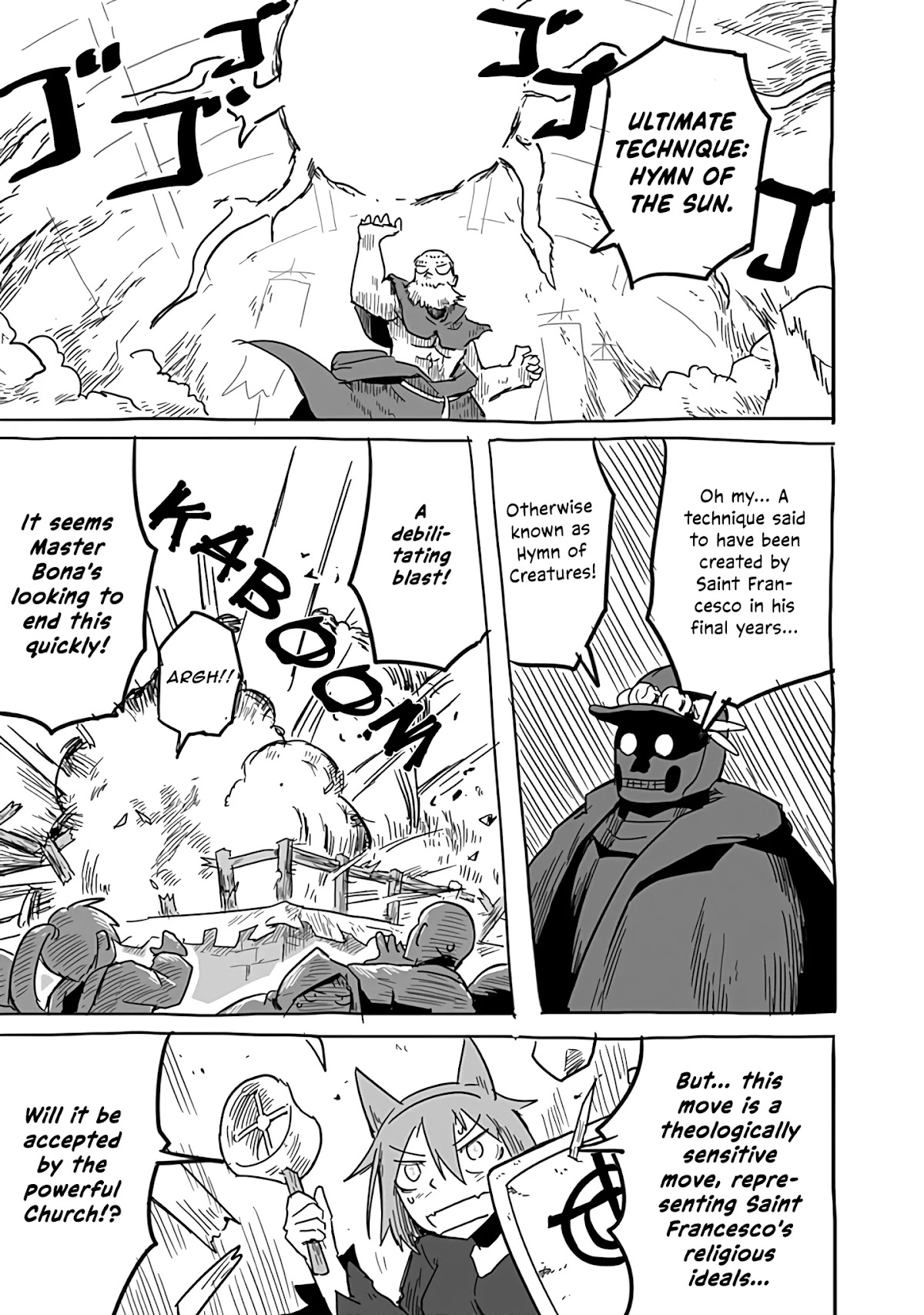 The Dragon, the Hero, and the Courier Chapter 21.5 page 12 - Chapter 21.5: In the Beginning, there was a Budget