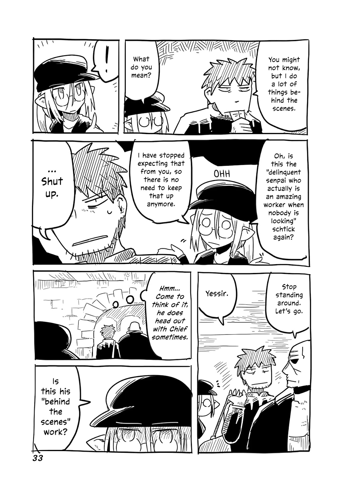 The Dragon, the Hero, and the Courier Chapter 21.5 page 4 - Chapter 21.5: In the Beginning, there was a Budget
