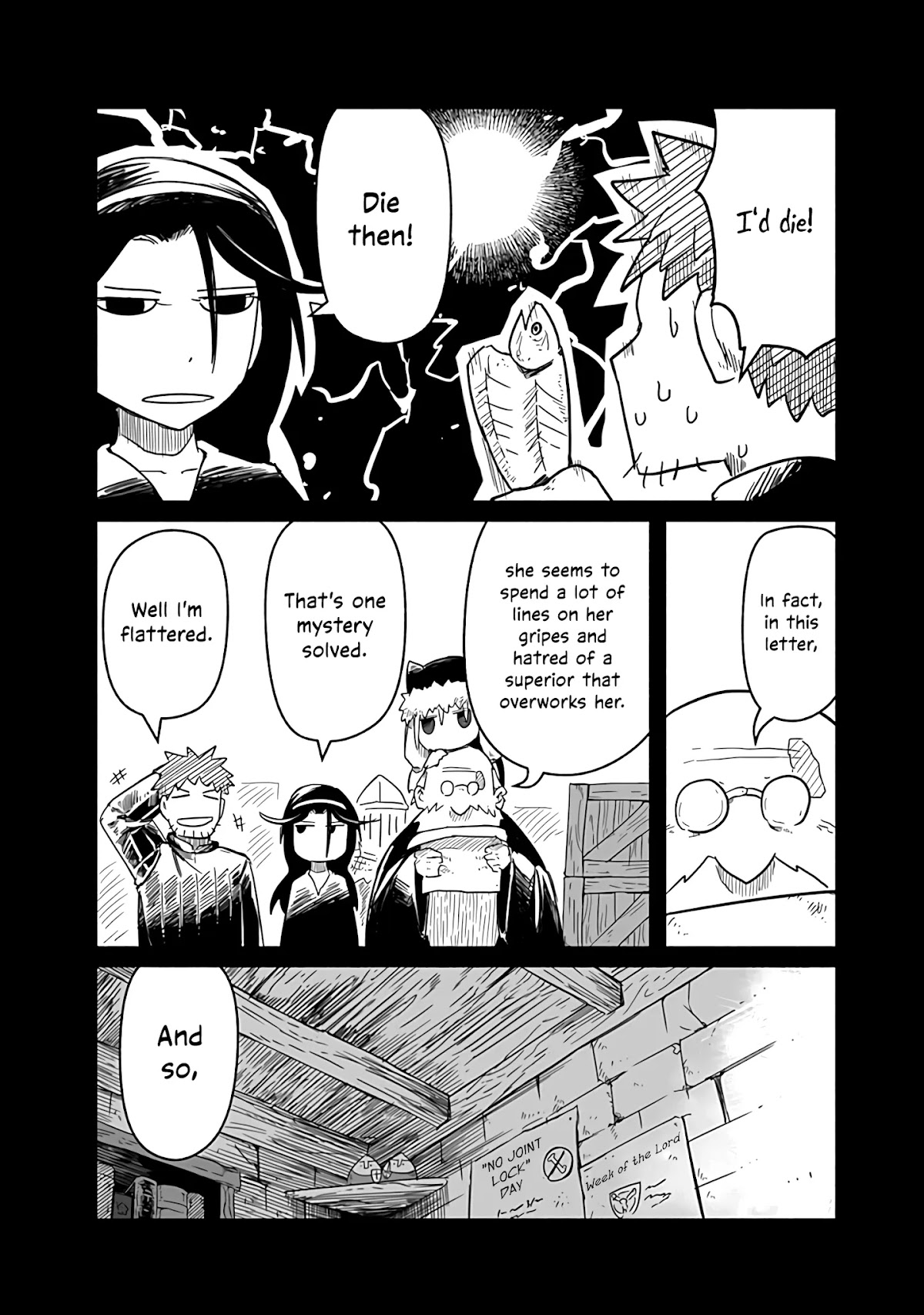 The Dragon, the Hero, and the Courier Chapter 21 page 11 - Chapter 21: Human Resources, Workload, and the Courier