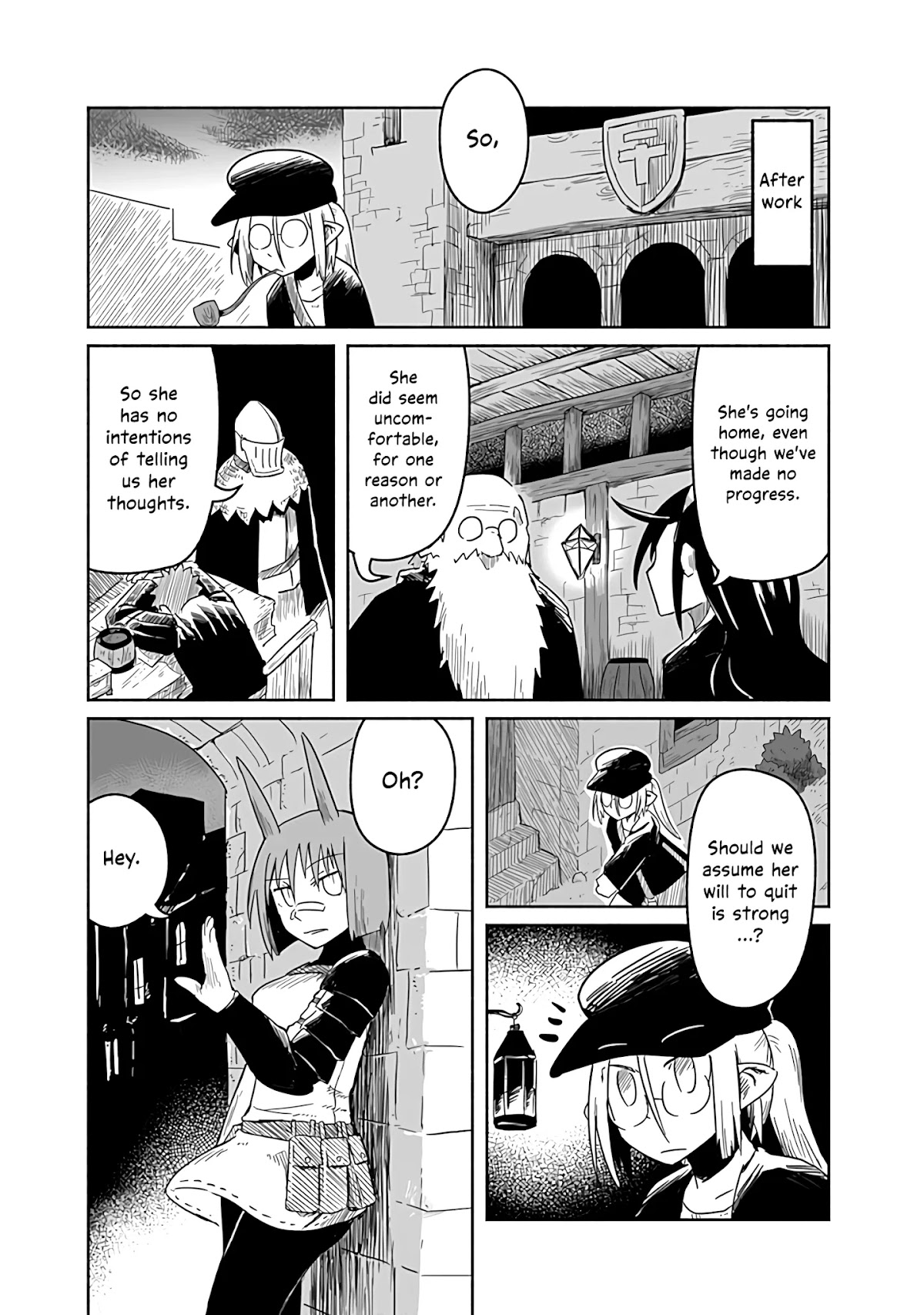 The Dragon, the Hero, and the Courier Chapter 21 page 18 - Chapter 21: Human Resources, Workload, and the Courier