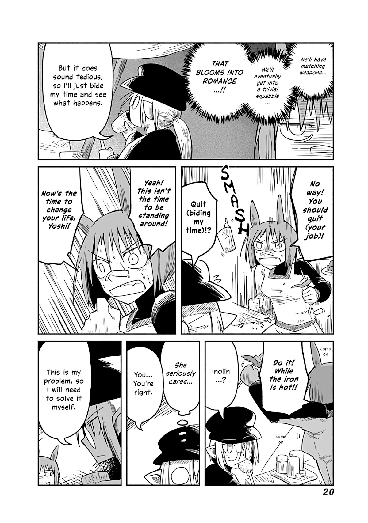 The Dragon, the Hero, and the Courier Chapter 21 page 21 - Chapter 21: Human Resources, Workload, and the Courier