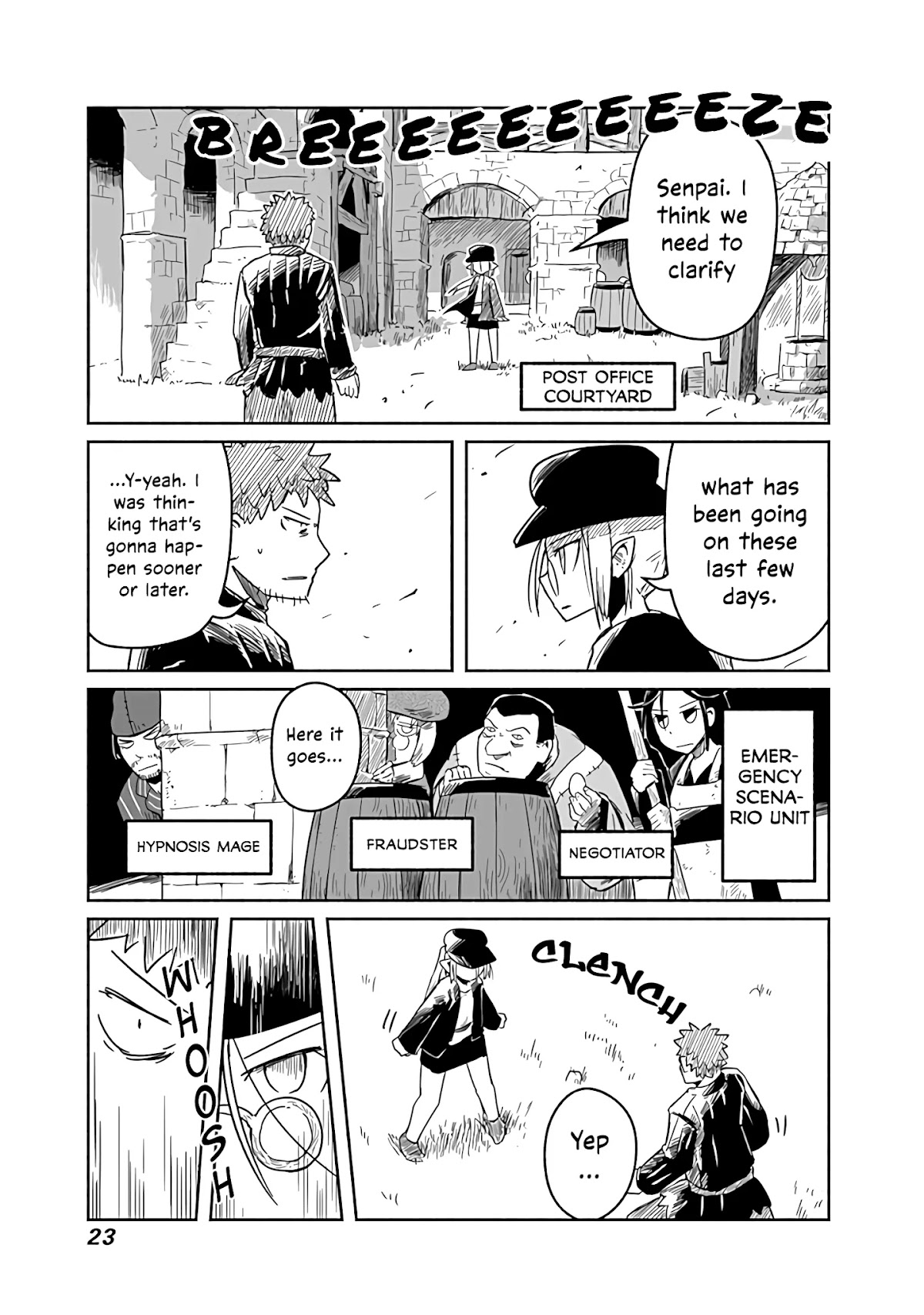 The Dragon, the Hero, and the Courier Chapter 21 page 24 - Chapter 21: Human Resources, Workload, and the Courier