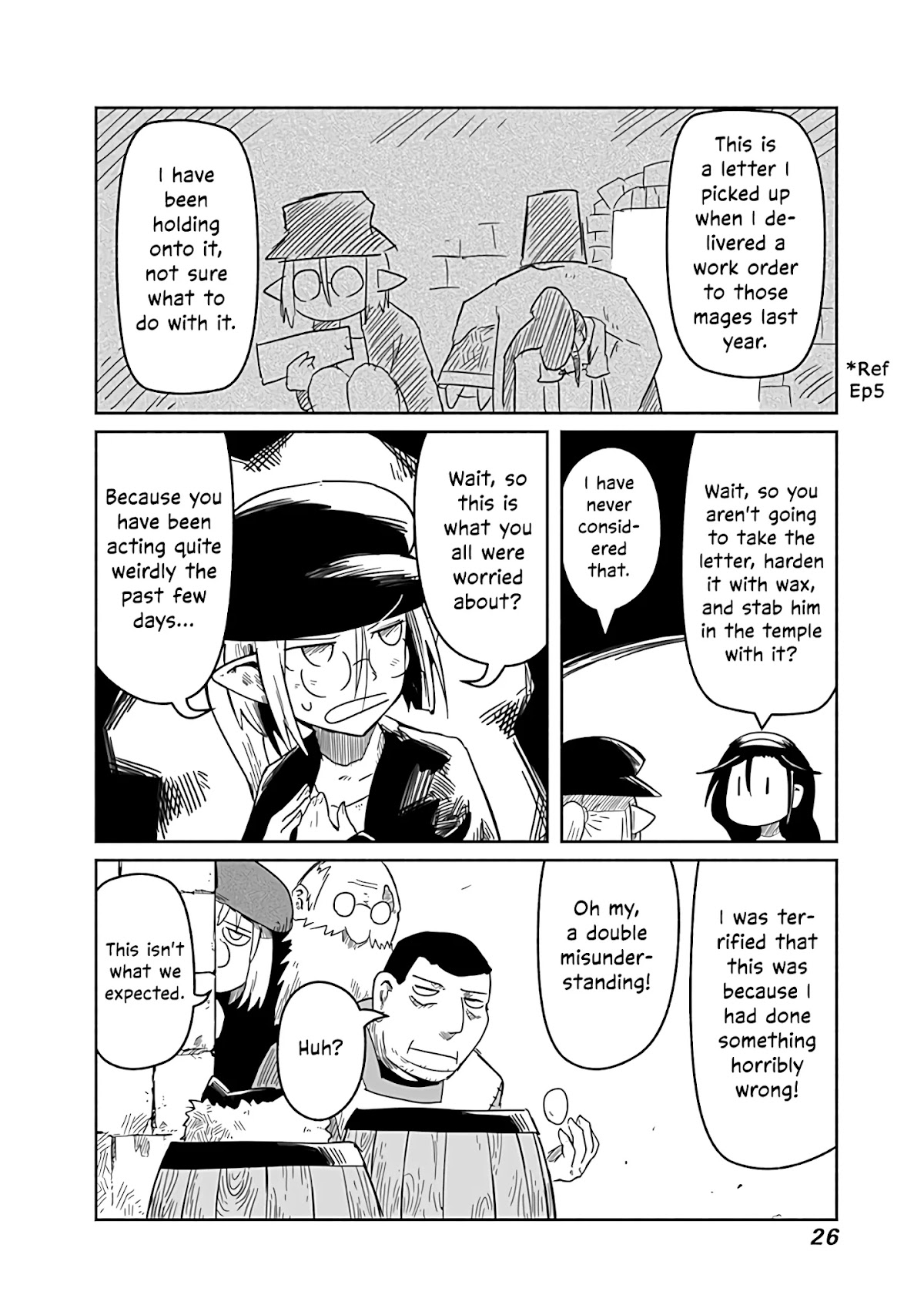 The Dragon, the Hero, and the Courier Chapter 21 page 27 - Chapter 21: Human Resources, Workload, and the Courier