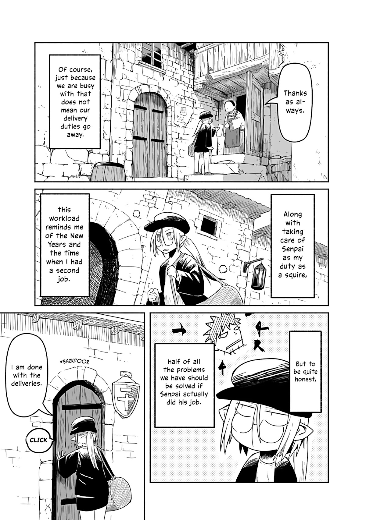 The Dragon, the Hero, and the Courier Chapter 21 page 6 - Chapter 21: Human Resources, Workload, and the Courier