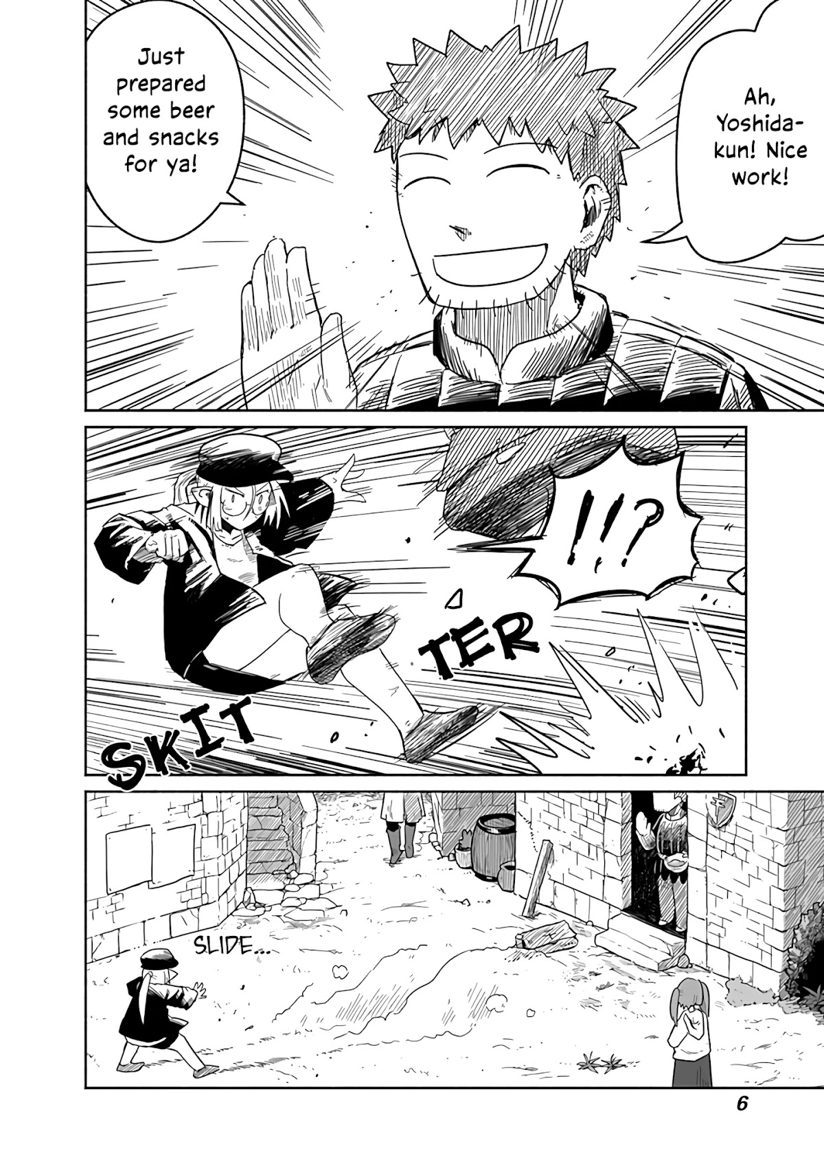 The Dragon, the Hero, and the Courier Chapter 21 page 7 - Chapter 21: Human Resources, Workload, and the Courier