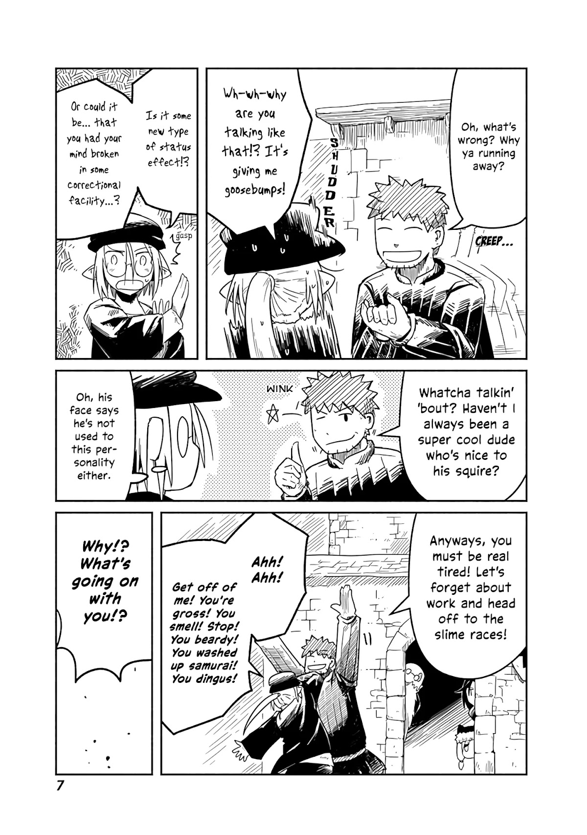 The Dragon, the Hero, and the Courier Chapter 21 page 8 - Chapter 21: Human Resources, Workload, and the Courier