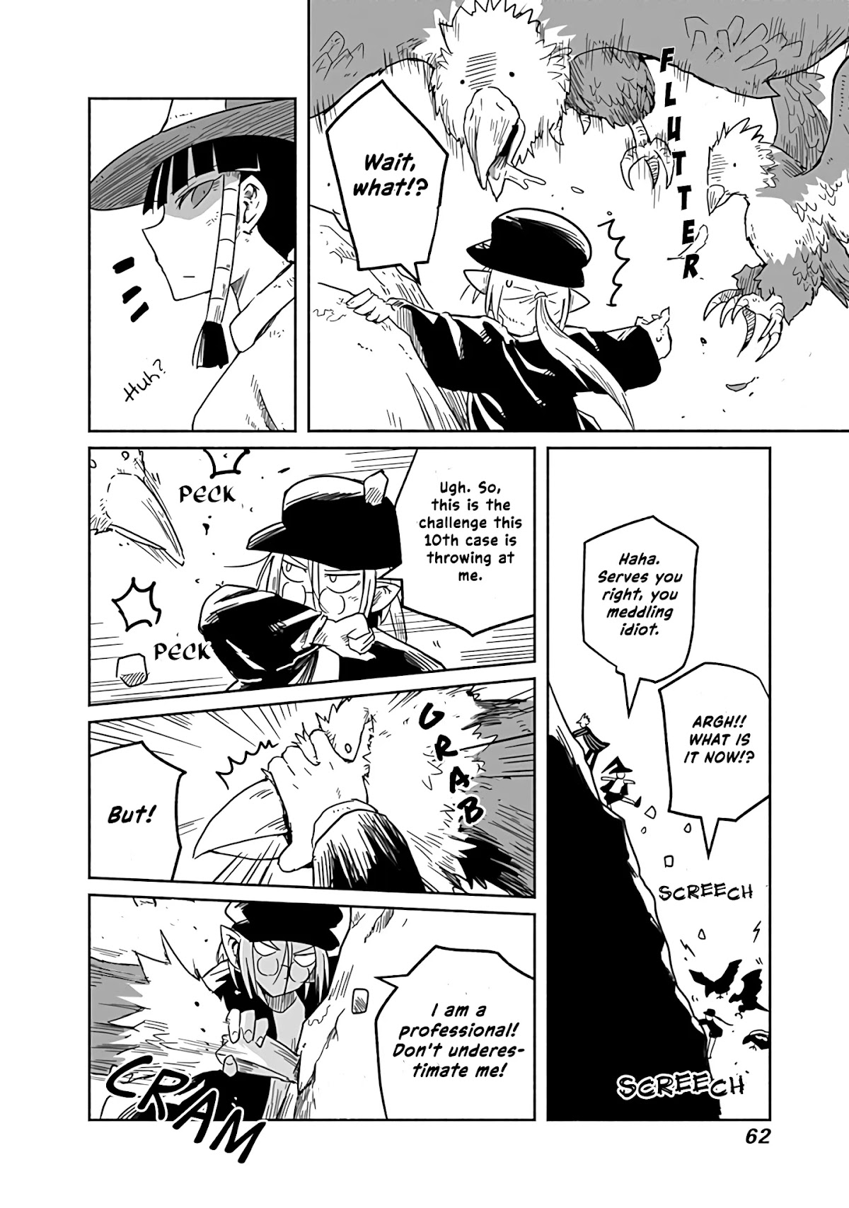 The Dragon, the Hero, and the Courier Chapter 22 page 19 - Chapter 22: Yoshida, the Wizards, and the Express Delivery