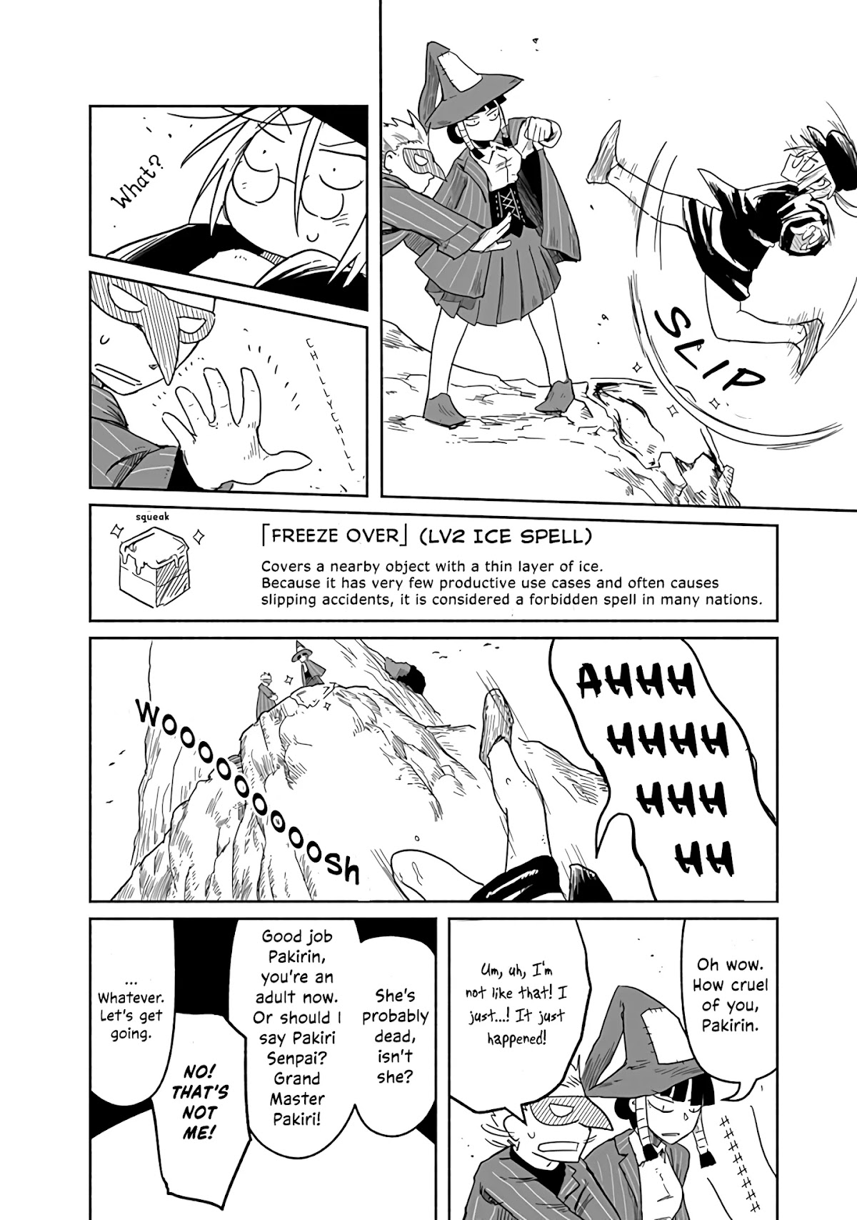 The Dragon, the Hero, and the Courier Chapter 22 page 21 - Chapter 22: Yoshida, the Wizards, and the Express Delivery