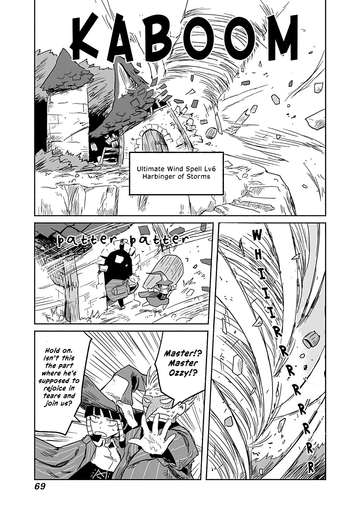 The Dragon, the Hero, and the Courier Chapter 22 page 26 - Chapter 22: Yoshida, the Wizards, and the Express Delivery