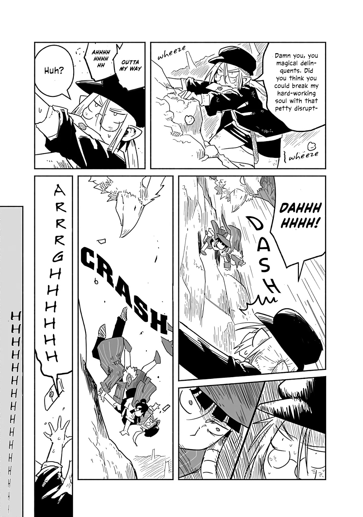 The Dragon, the Hero, and the Courier Chapter 22 page 28 - Chapter 22: Yoshida, the Wizards, and the Express Delivery
