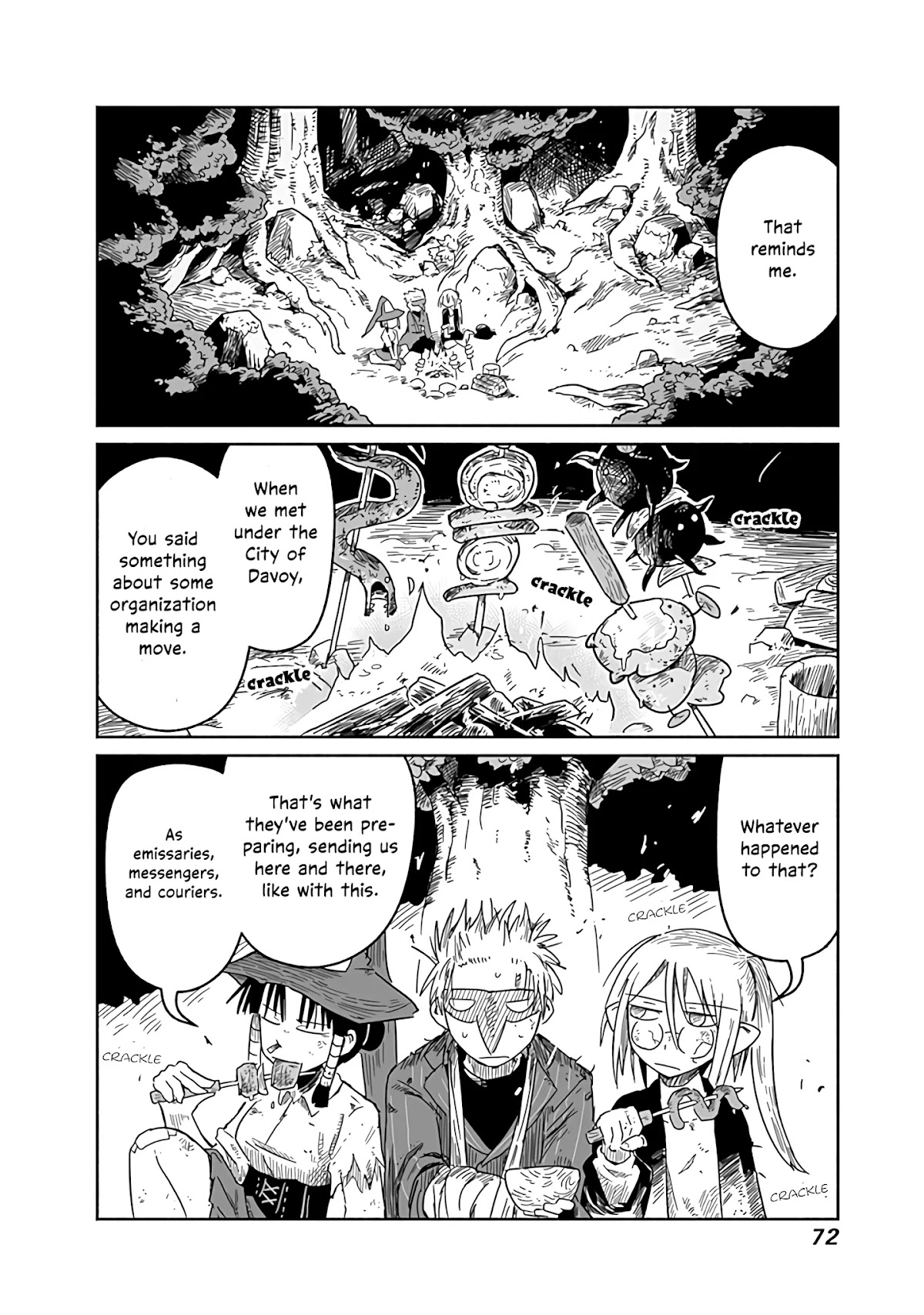 The Dragon, the Hero, and the Courier Chapter 22 page 29 - Chapter 22: Yoshida, the Wizards, and the Express Delivery