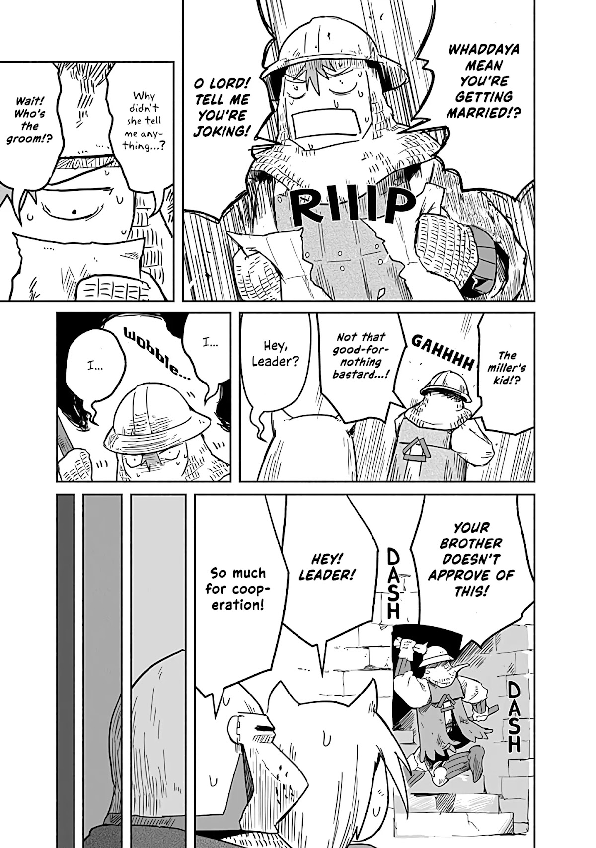 The Dragon, the Hero, and the Courier Chapter 22 page 4 - Chapter 22: Yoshida, the Wizards, and the Express Delivery
