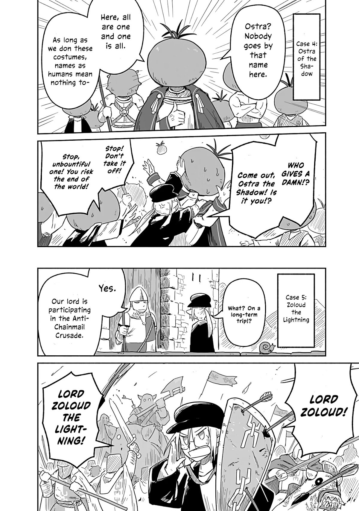 The Dragon, the Hero, and the Courier Chapter 22 page 9 - Chapter 22: Yoshida, the Wizards, and the Express Delivery