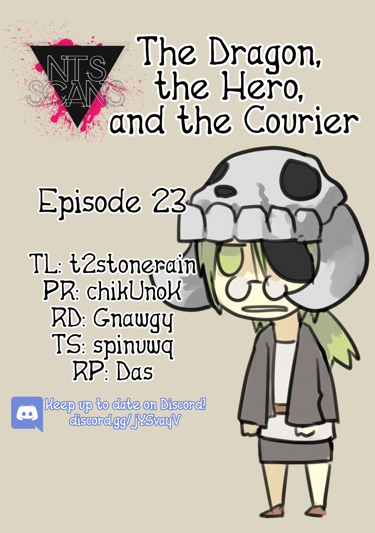 The Dragon, the Hero, and the Courier Chapter 23 page 1 - Chapter 23: The Carrier, Love, and the Courier