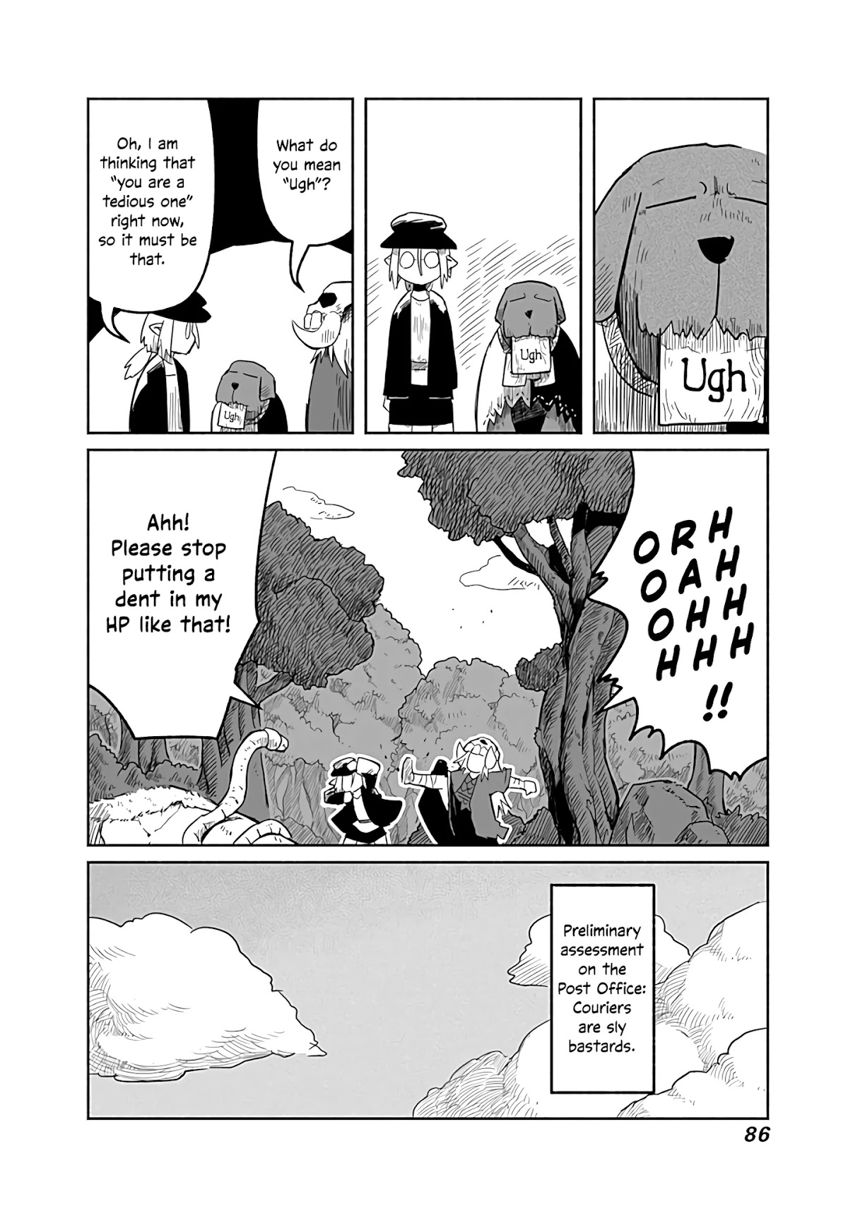 The Dragon, the Hero, and the Courier Chapter 23 page 11 - Chapter 23: The Carrier, Love, and the Courier