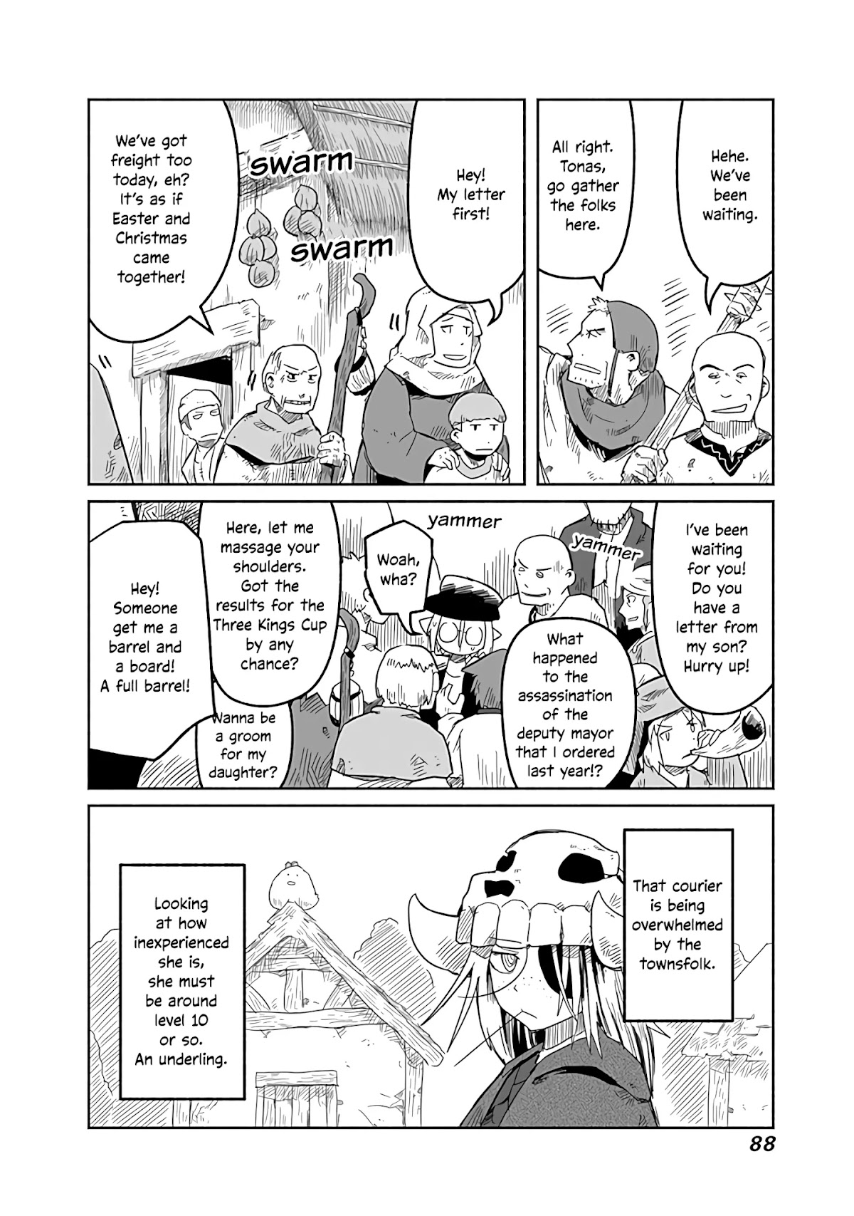 The Dragon, the Hero, and the Courier Chapter 23 page 13 - Chapter 23: The Carrier, Love, and the Courier