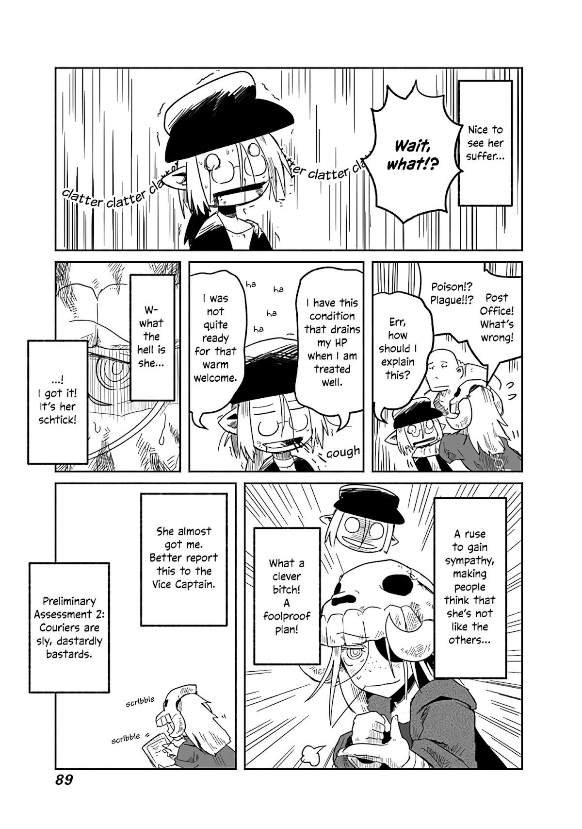 The Dragon, the Hero, and the Courier Chapter 23 page 14 - Chapter 23: The Carrier, Love, and the Courier