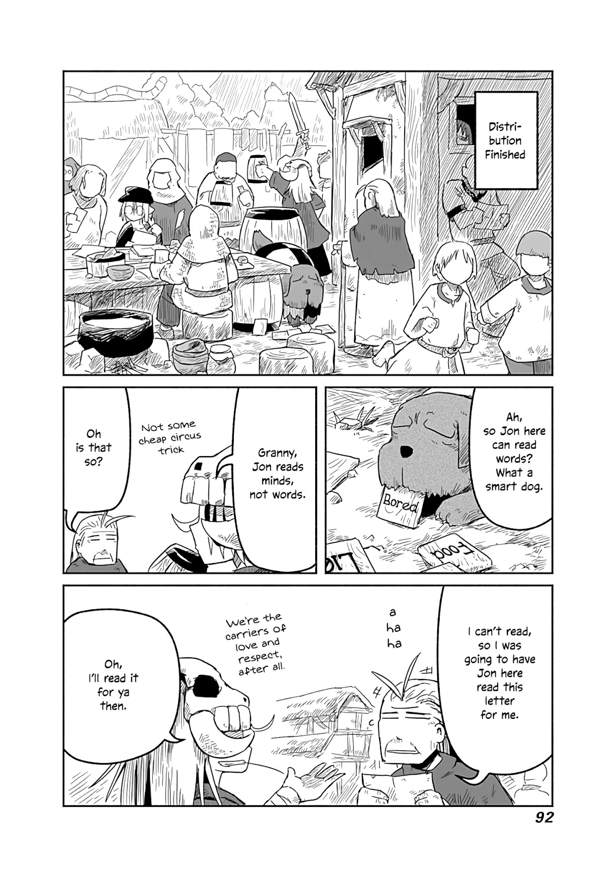 The Dragon, the Hero, and the Courier Chapter 23 page 17 - Chapter 23: The Carrier, Love, and the Courier